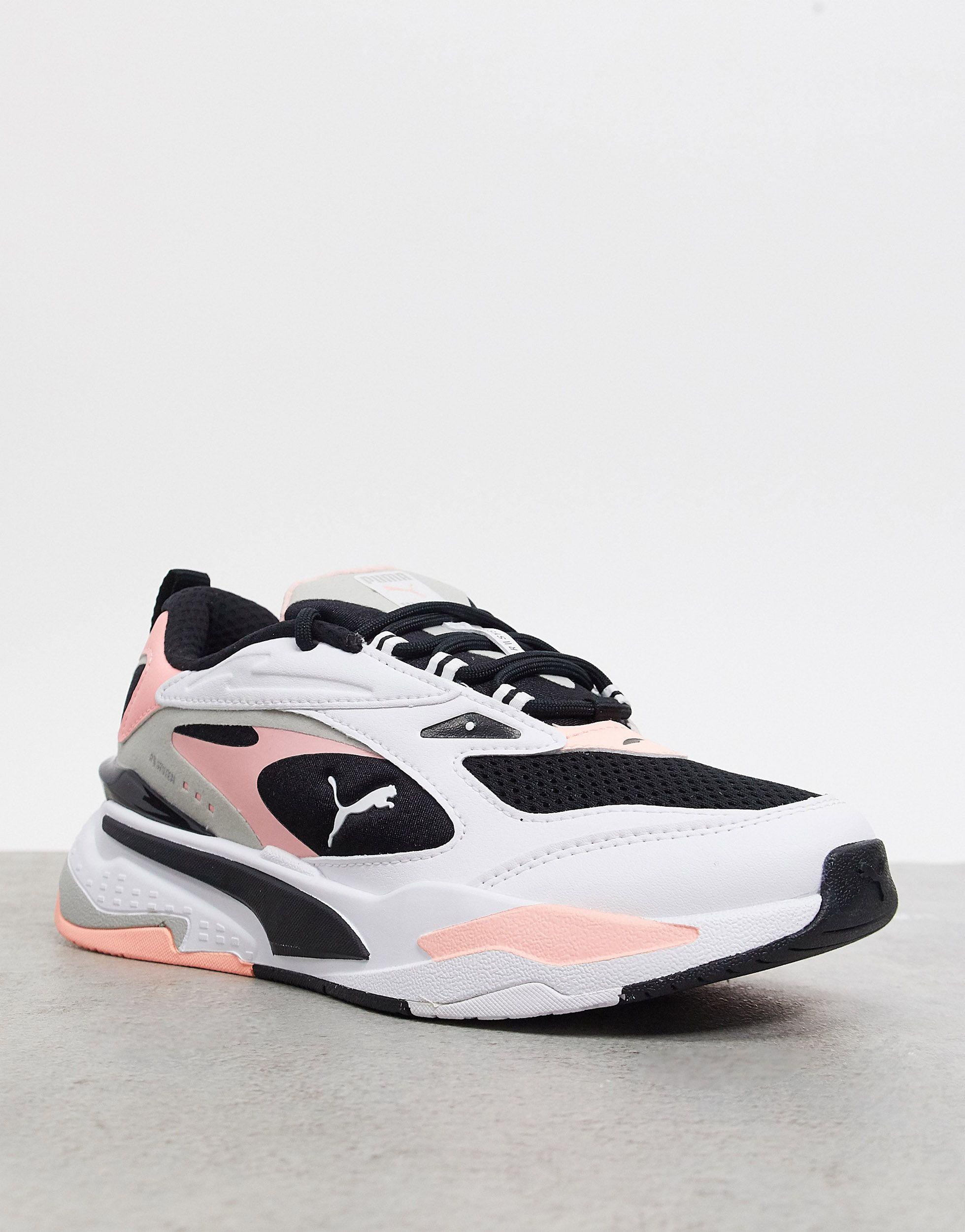 PUMA Rubber Rs- Fast Trainers in Pink | Lyst