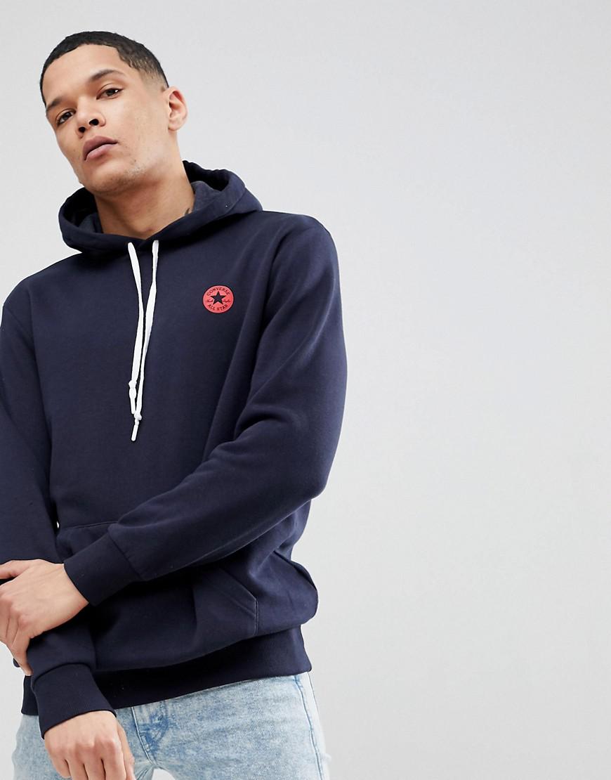 navy converse hoodie