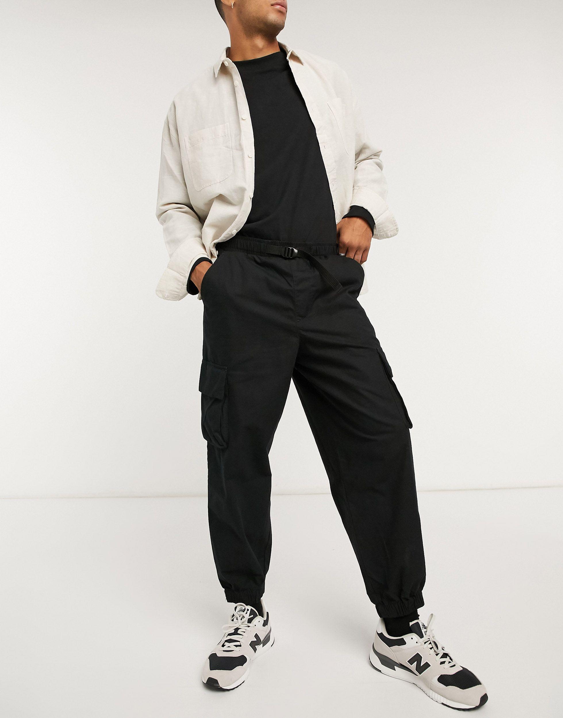 oversized cargo joggers