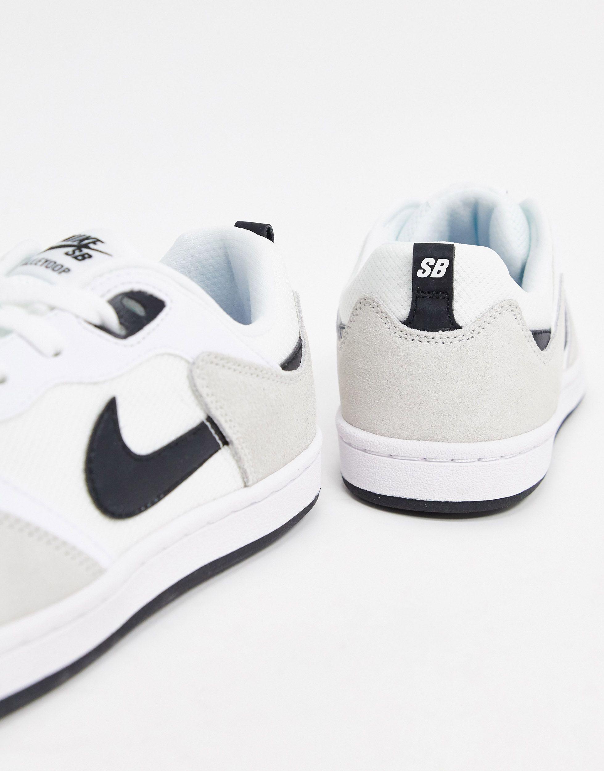 SB Alleyoop Zapatillas de skateboard Blanco Nike de Ante de color Blanco  para hombre | Lyst