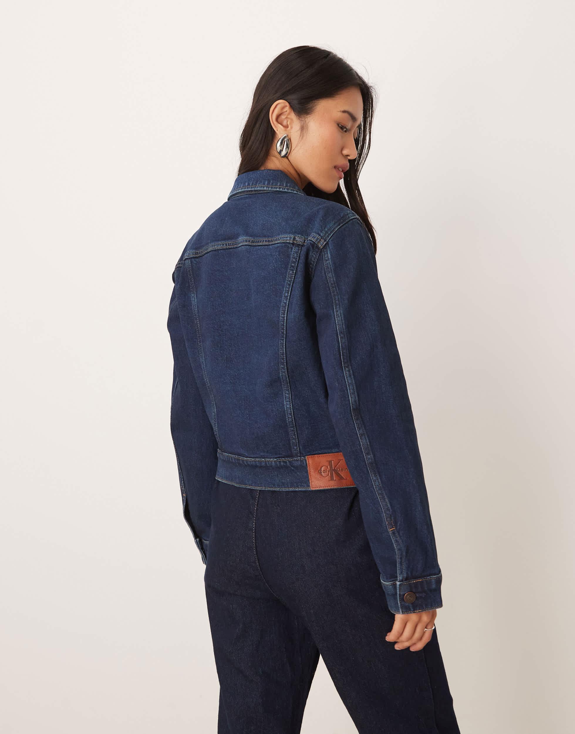 Veste En Jean Bleu Foncé Femme Taille M - Marque Nutmeg - Neuve Sans étiquettes