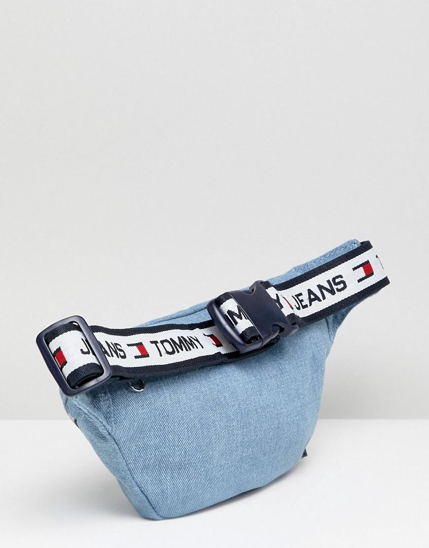 Tommy Hilfiger Tommy Jeans 90s Capsule 5.0 Denim Fanny Pack in Blue | Lyst