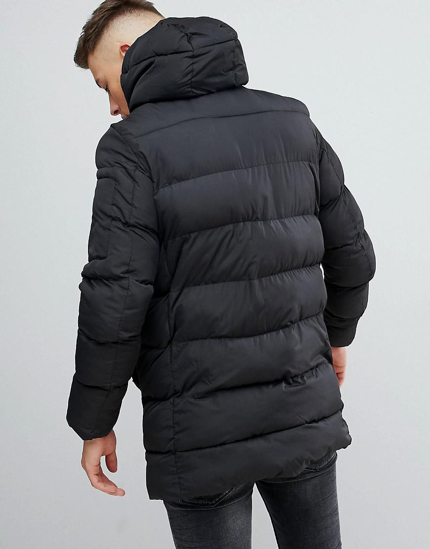 jaket parka pull and bear