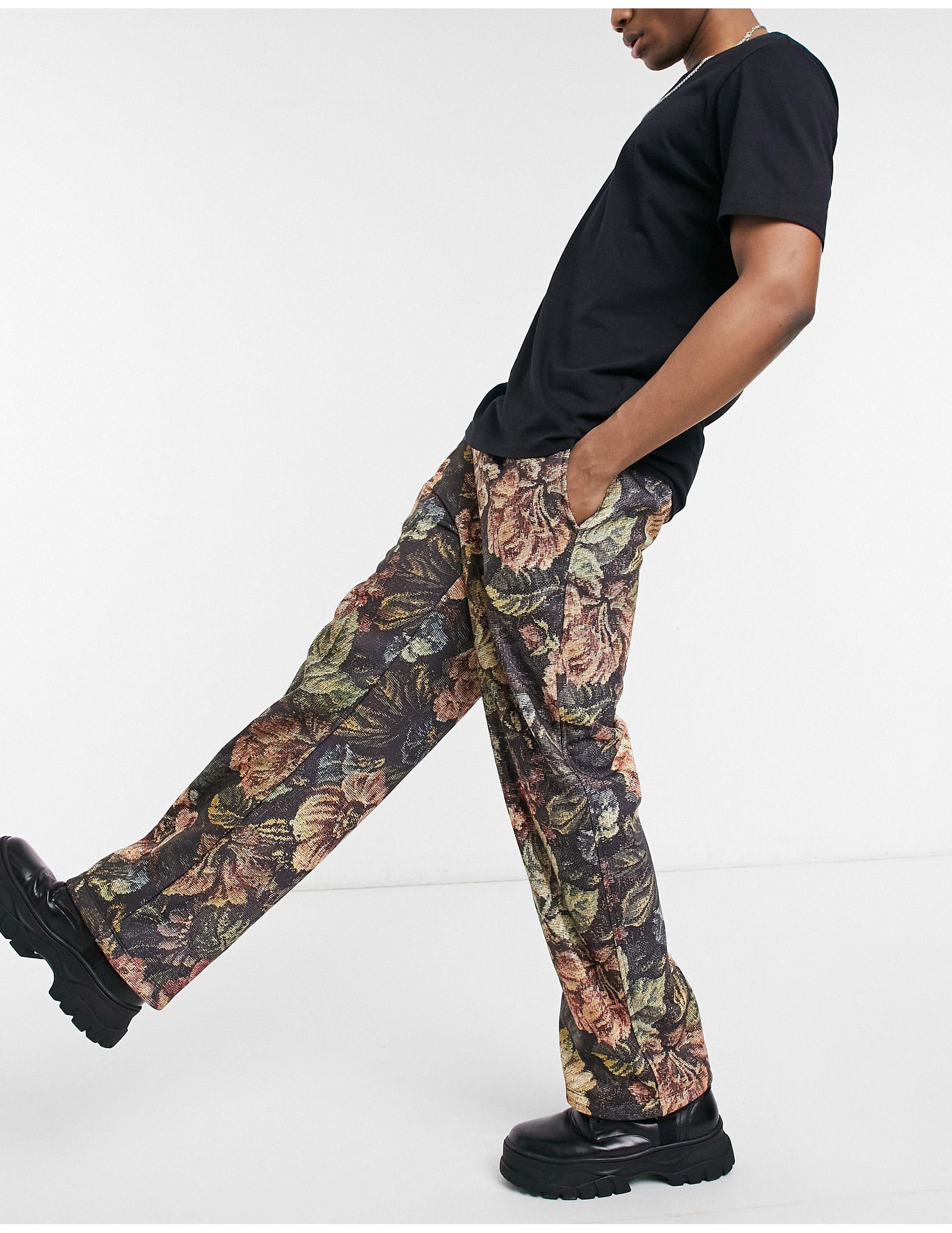 Jaded London Co-ord Vintage Floral Printed joggers for Men | Lyst