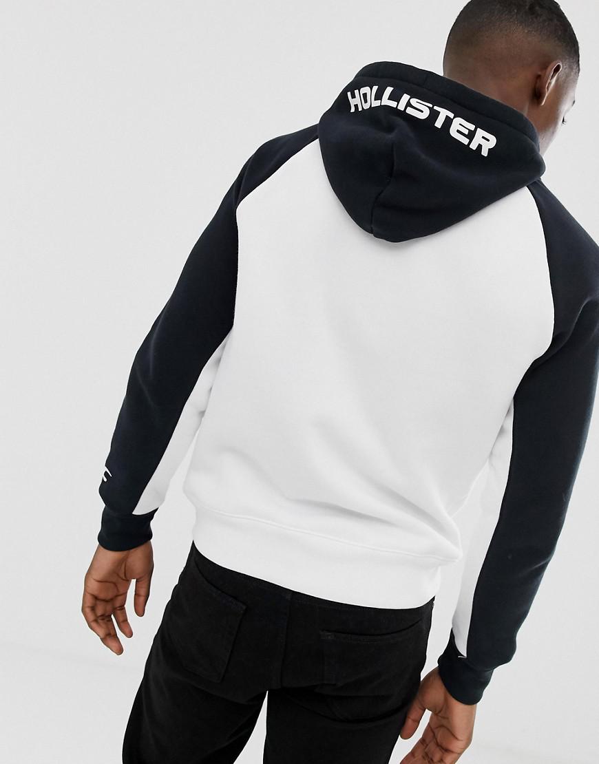 Hollister colorblock hoodie sale