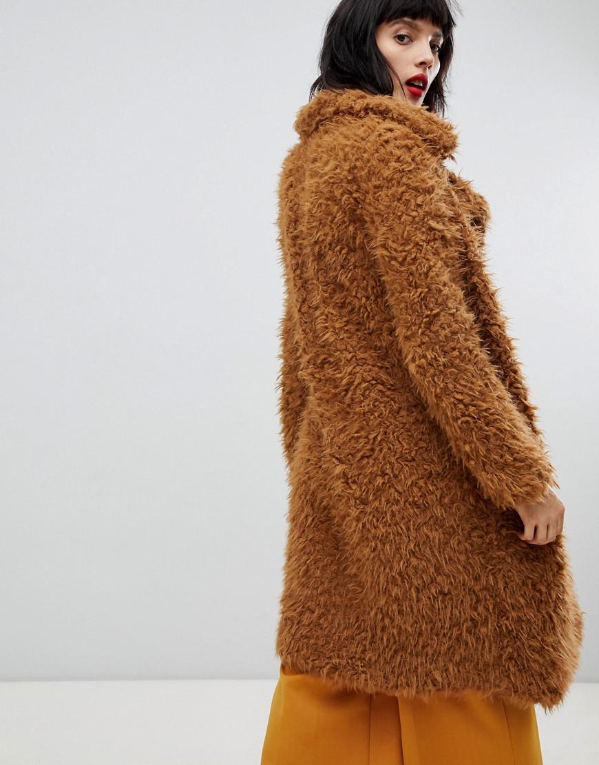 teddy coat vero moda