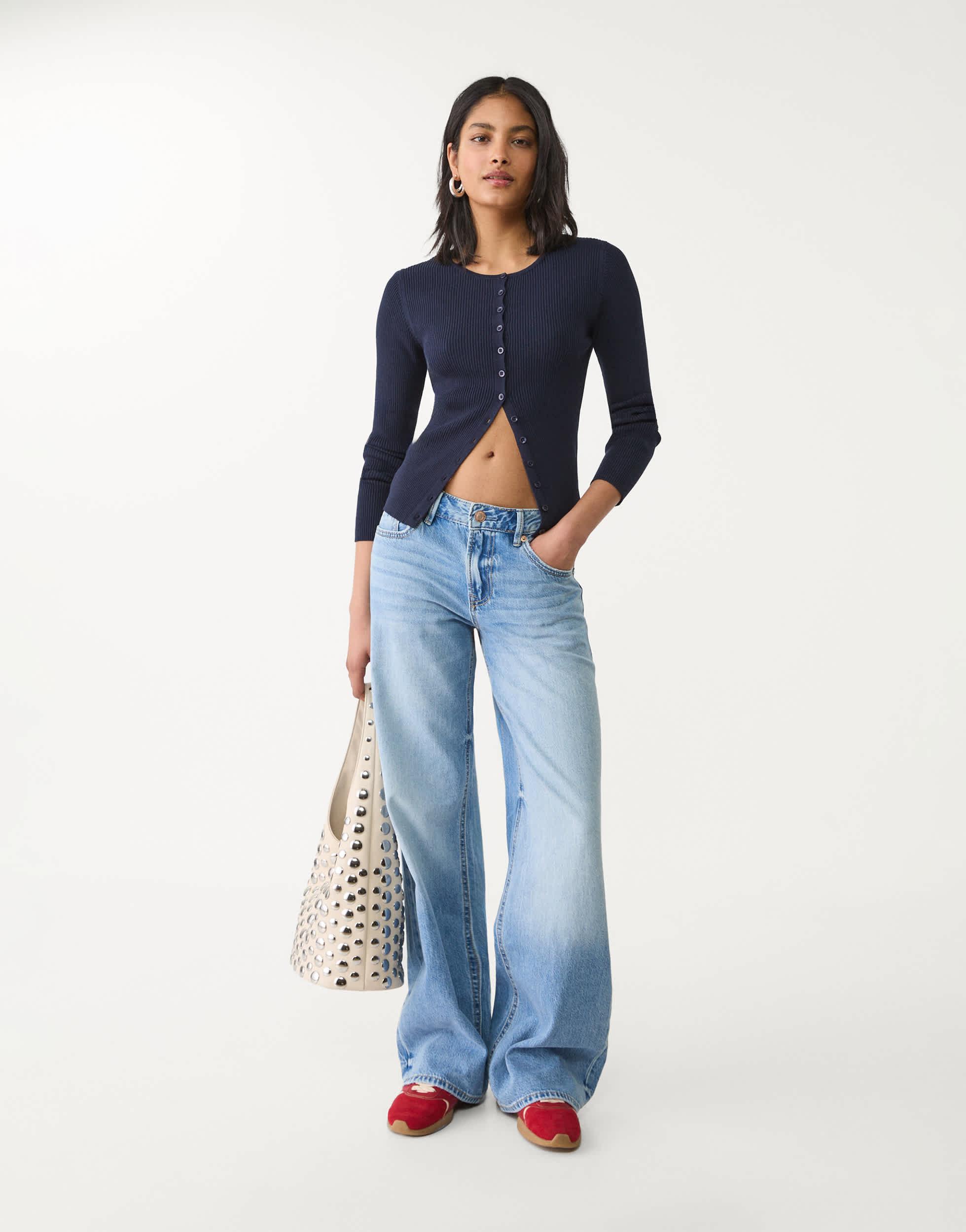 Stradivarius Wide-leg jeans for Women Online Sale up to 24% off
