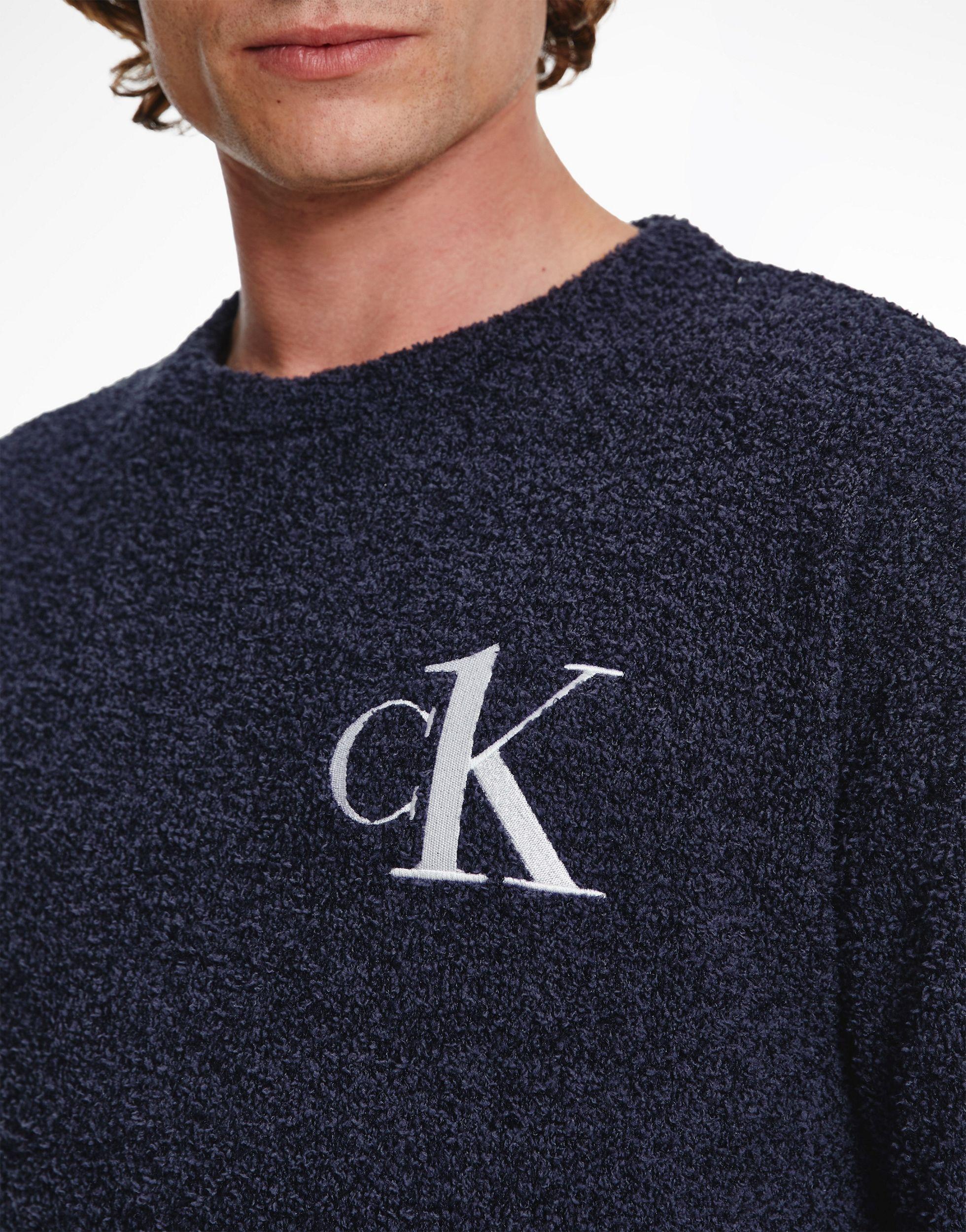 Calvin Klein Jeans Sudadera azul oscuro - GLAMI.es