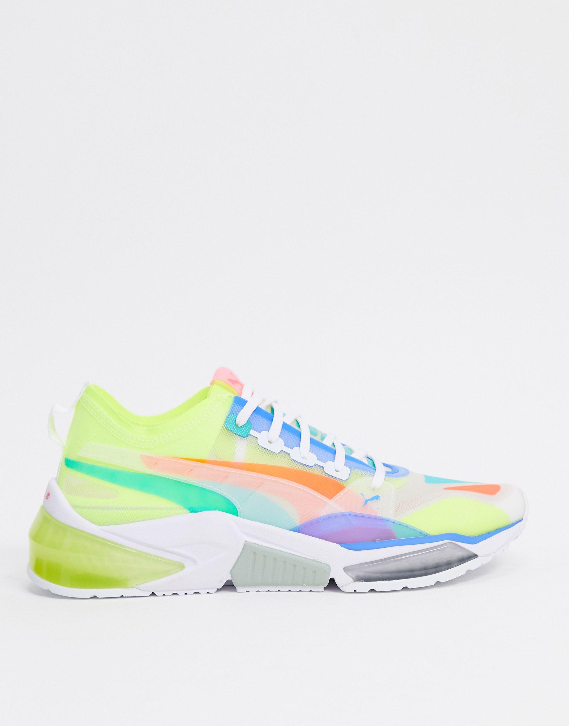 PUMA Rubber Lqd Cell Optic Sheer Trainers in White for Men | Lyst UK
