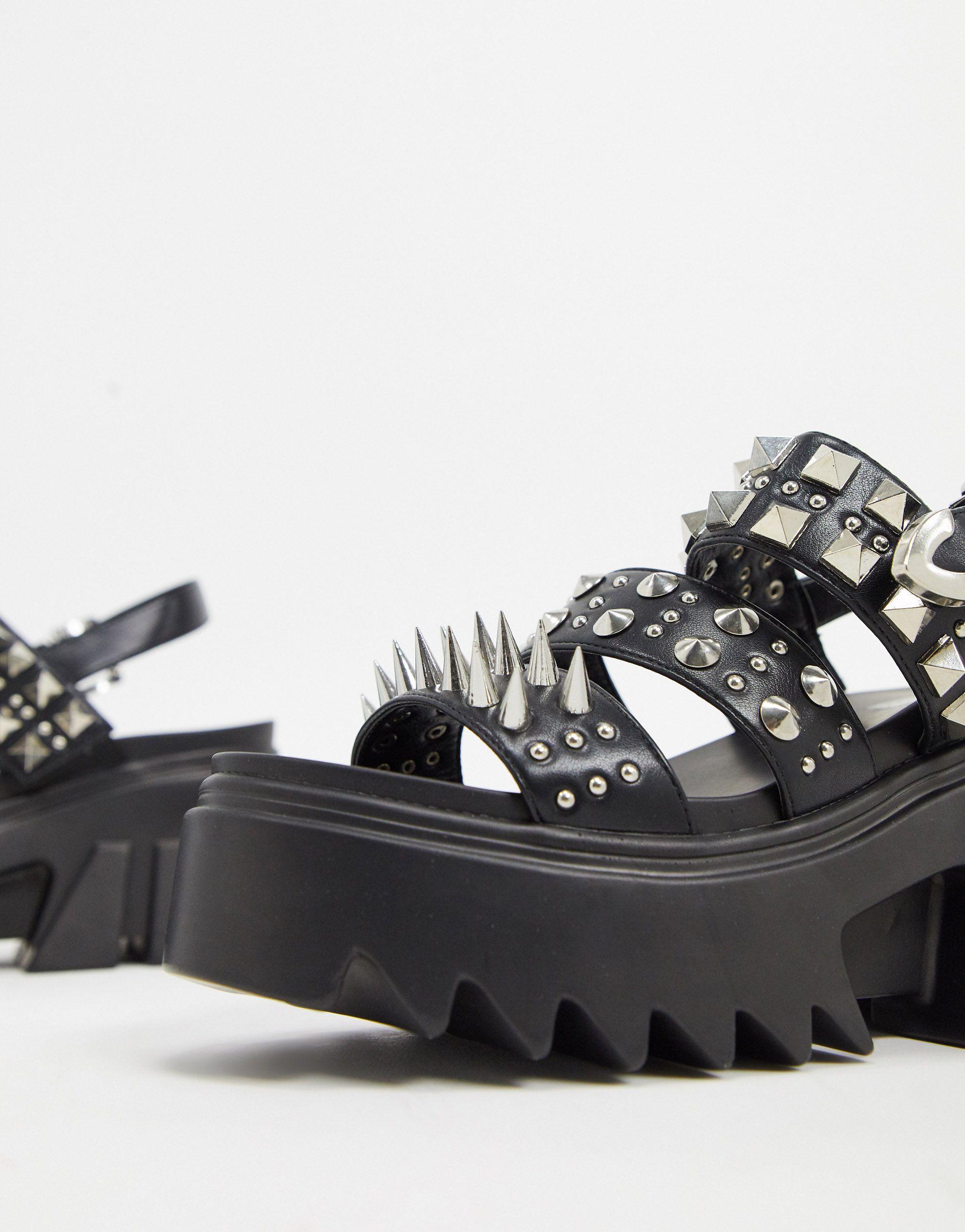 chunky sandals platform