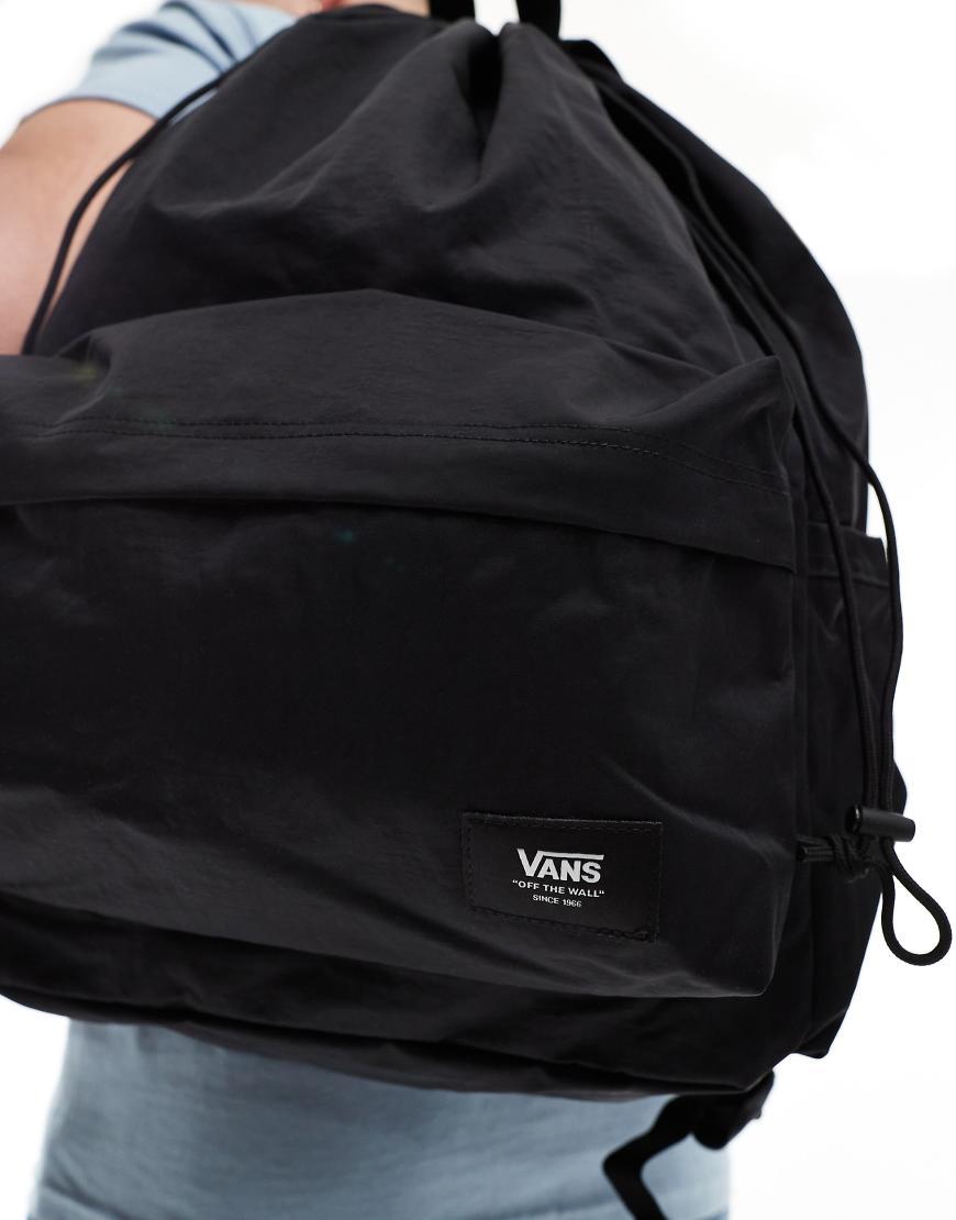 Plain black vans bag sale