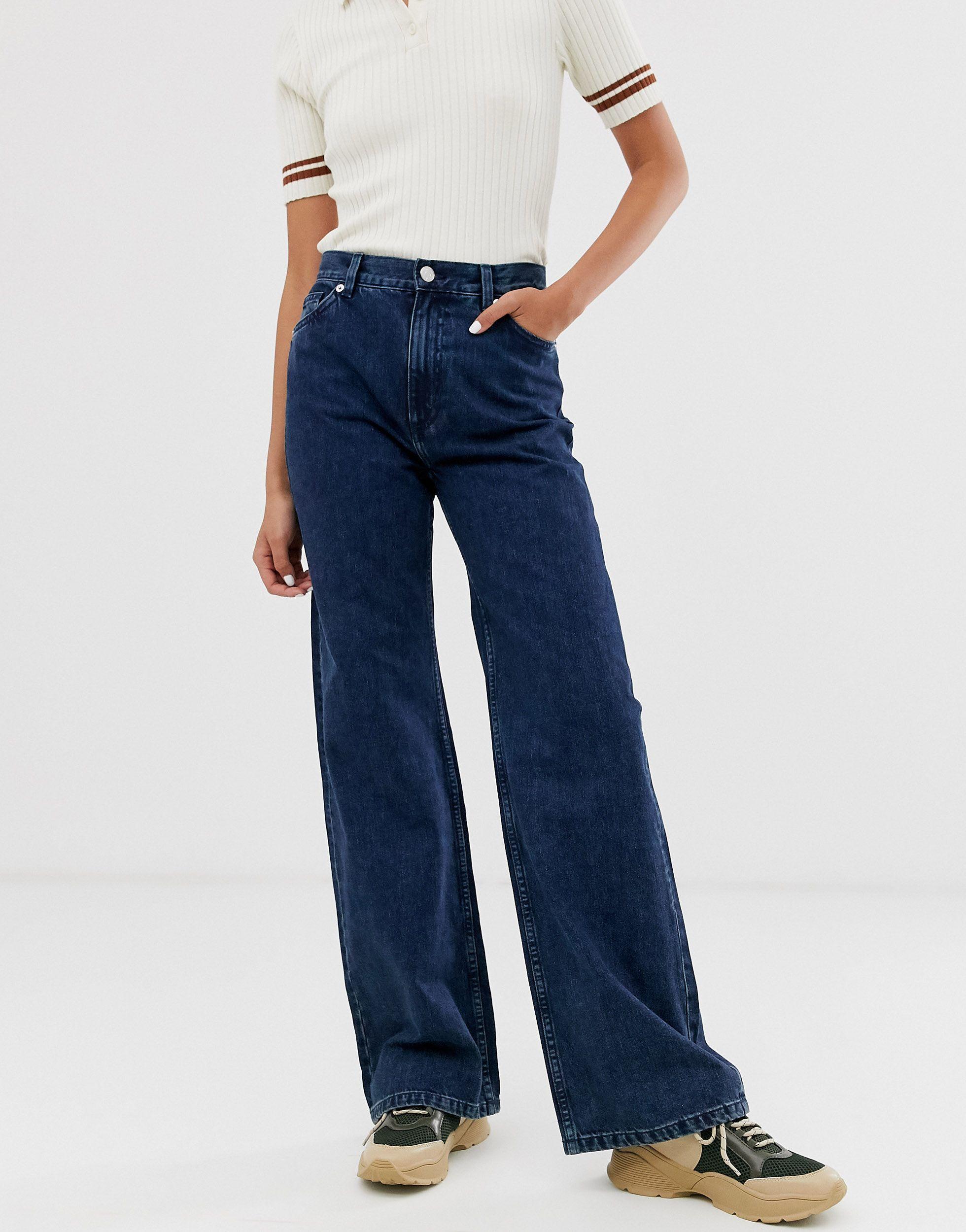 Monki Yoko Wide Jeans in | Lyst