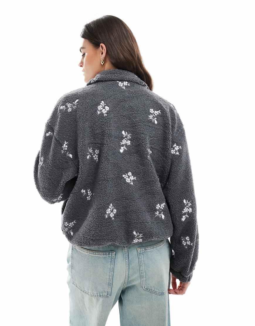 Chaqueta Acolchada Chaqueta Con Forro De Polar Hollister Chaquetas