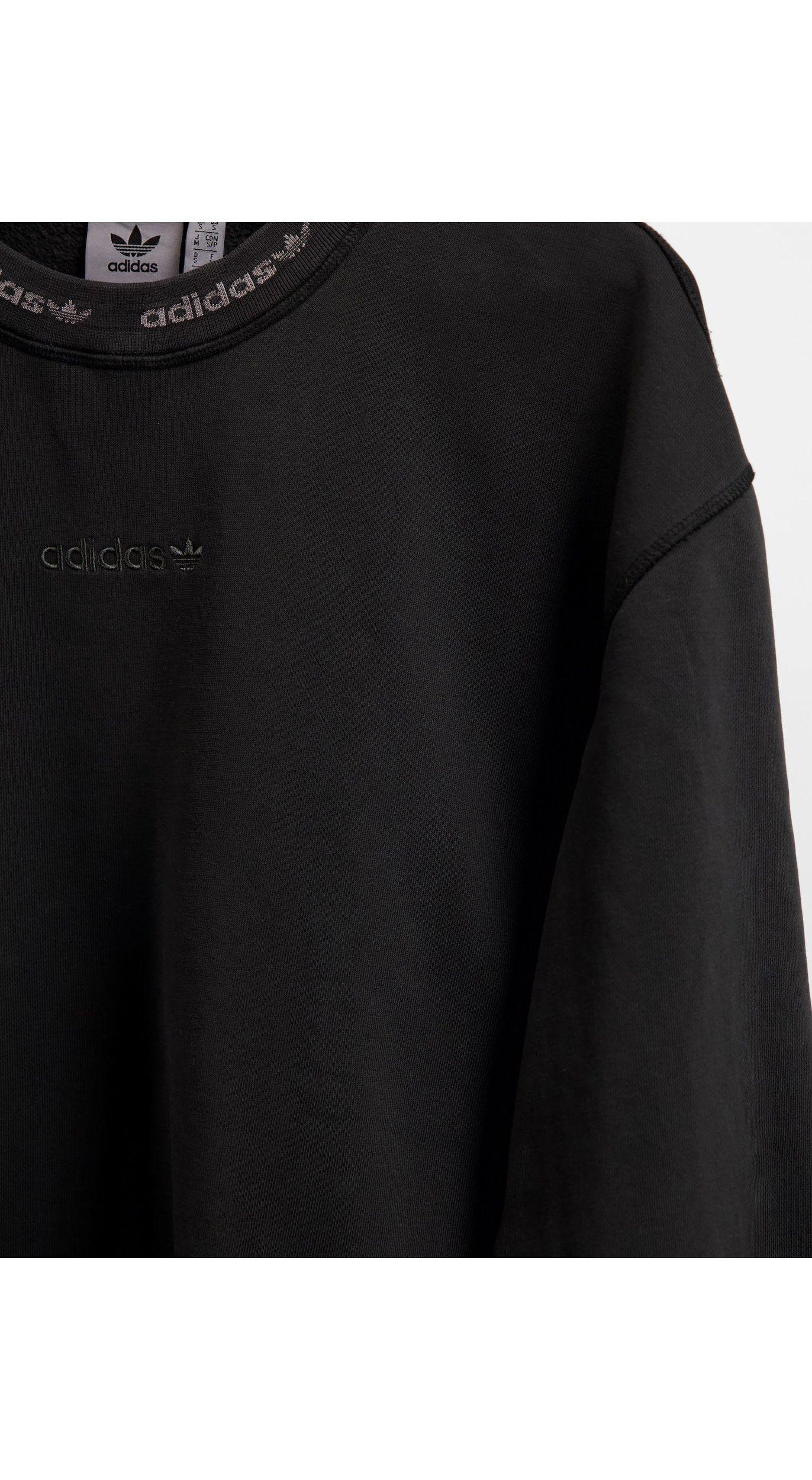 Adidas originals overdyed premium sweatshirt with chest logo in pin sale