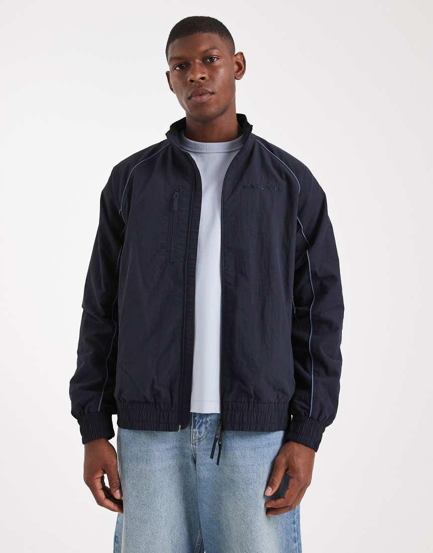 Farah Wavertree Hybrid Track Jacket in Blue for Men | Lyst UK