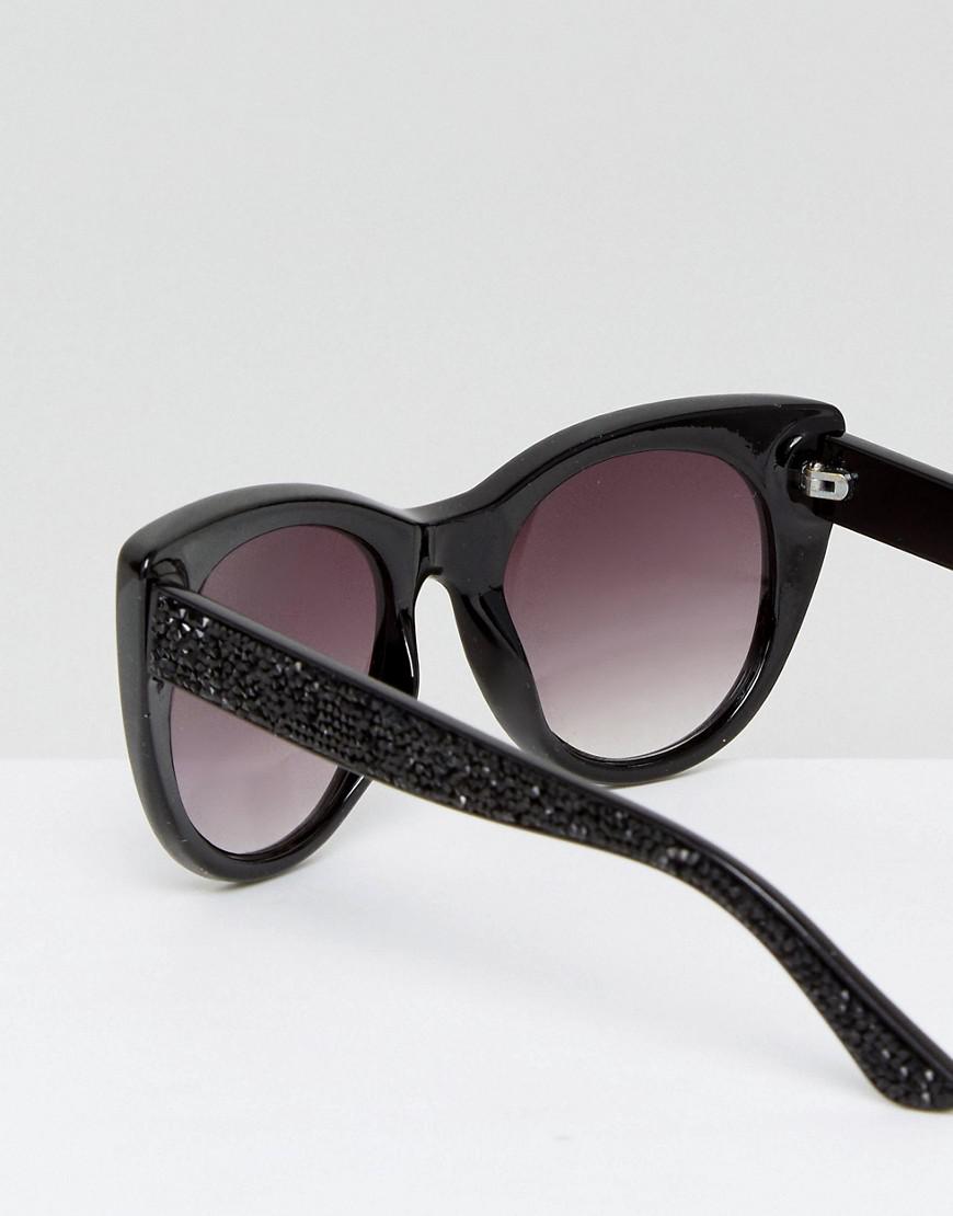 Lyst Aldo Choewen Cat Eye Sunglasses in Black