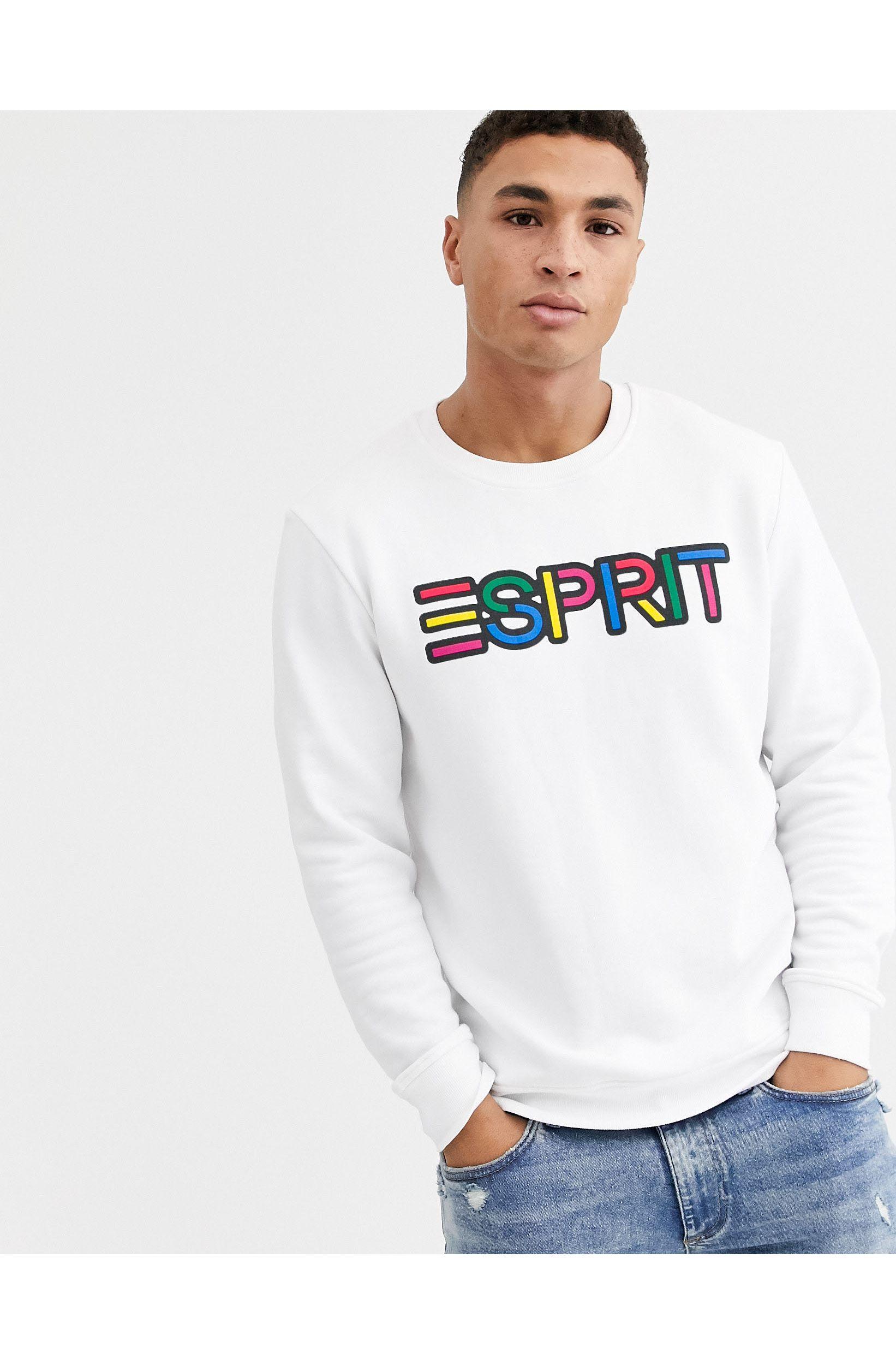 esprit logo sweatshirt
