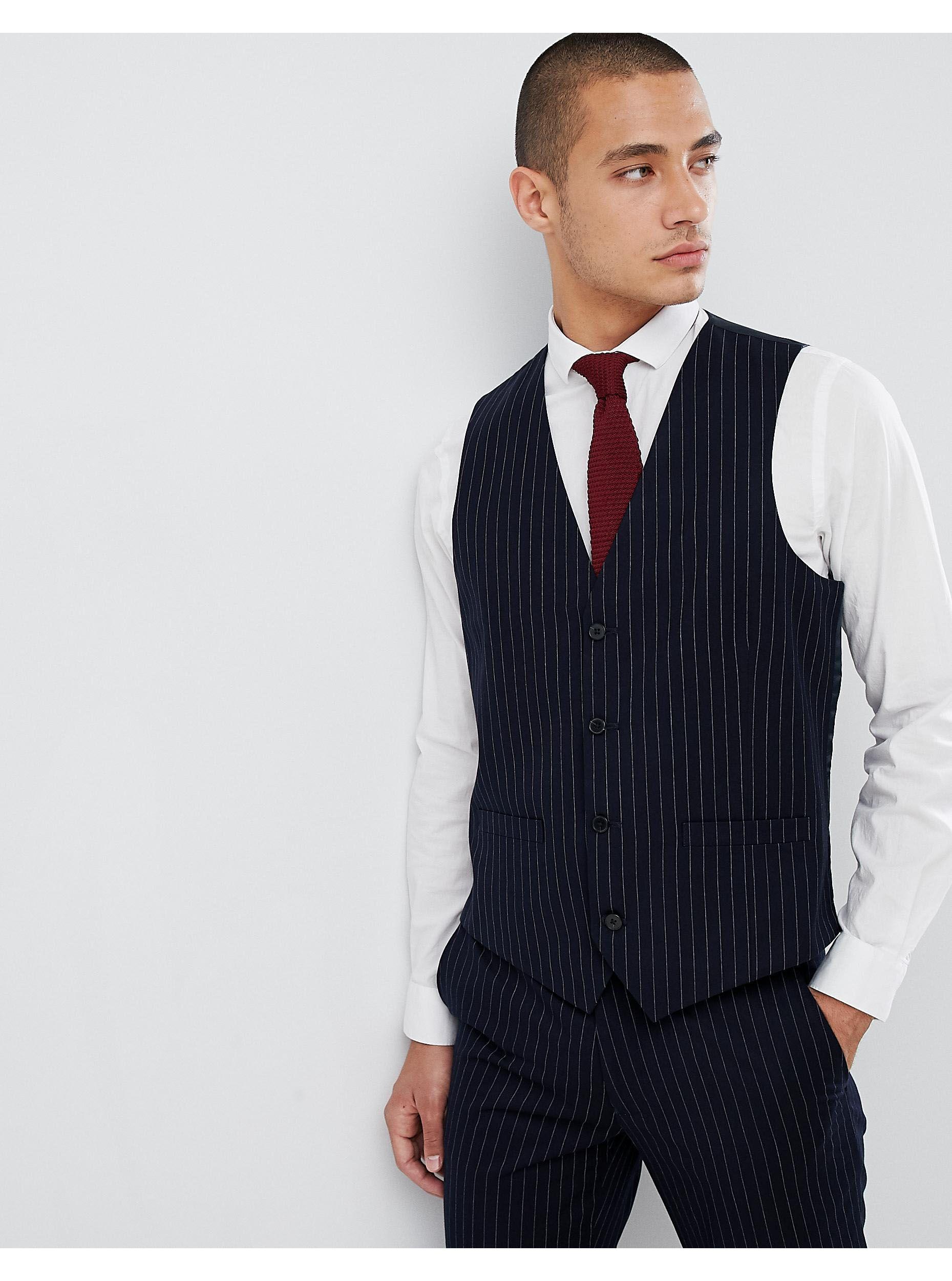 french connection pinstripe suit