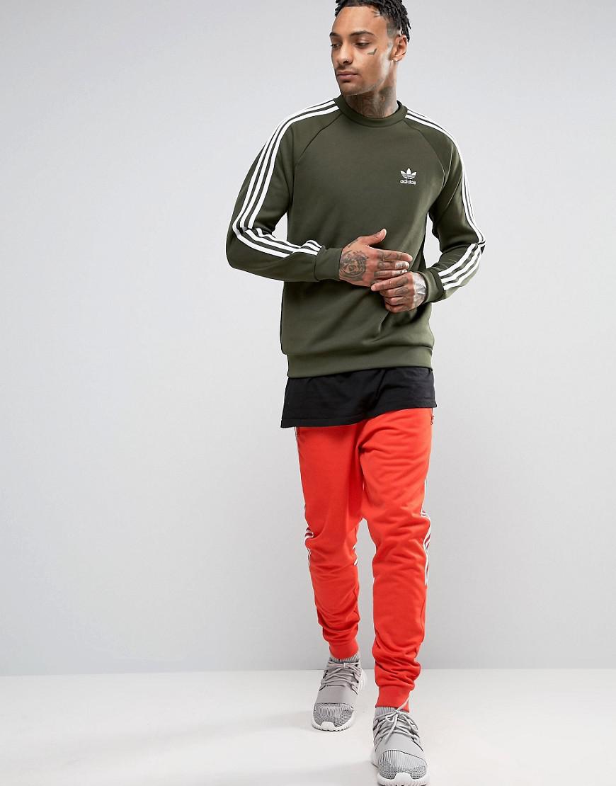 adidas sst crew sweater