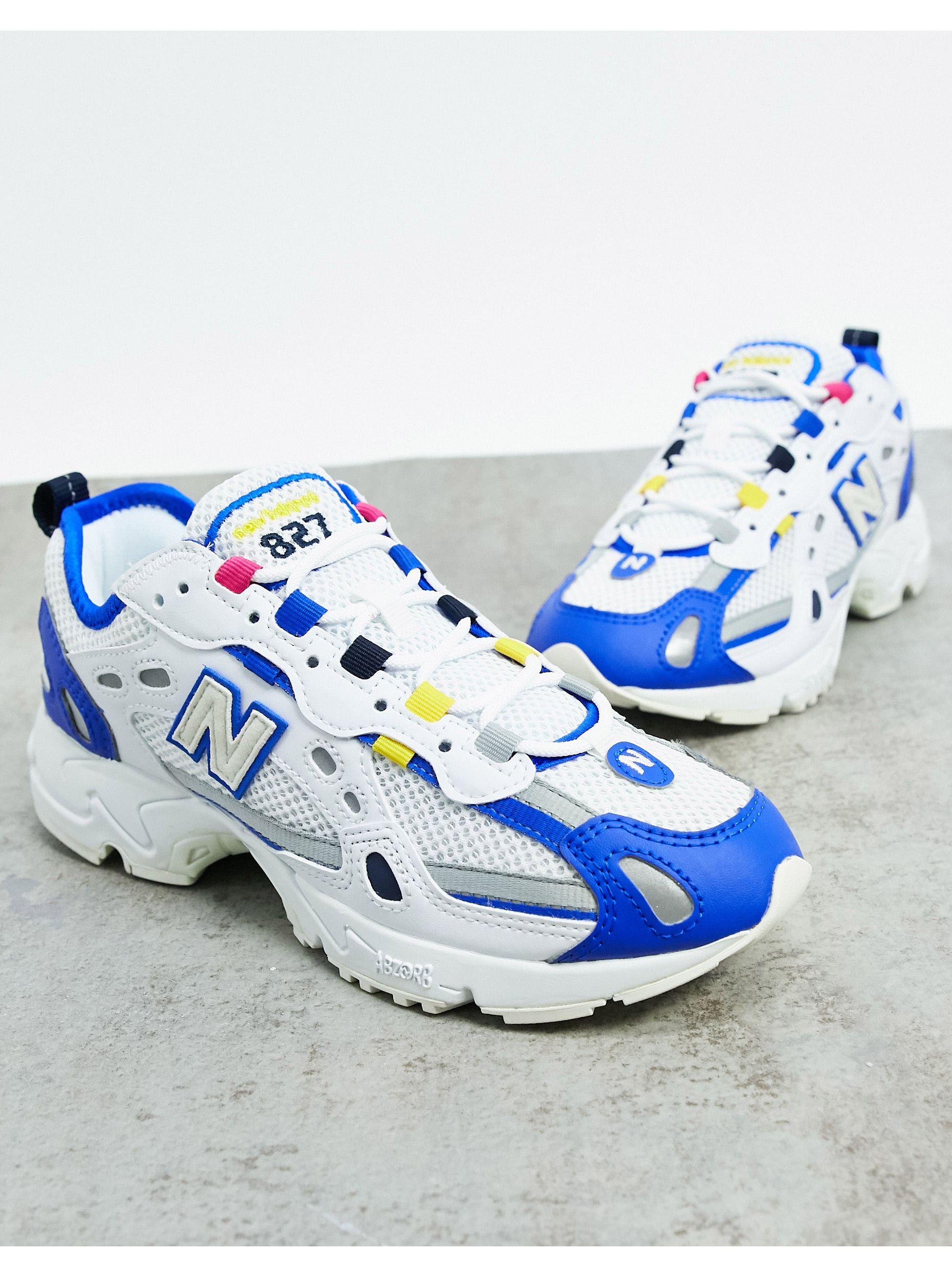 Zapatillas blancas 827 Digital New Balance de color Blanco | Lyst