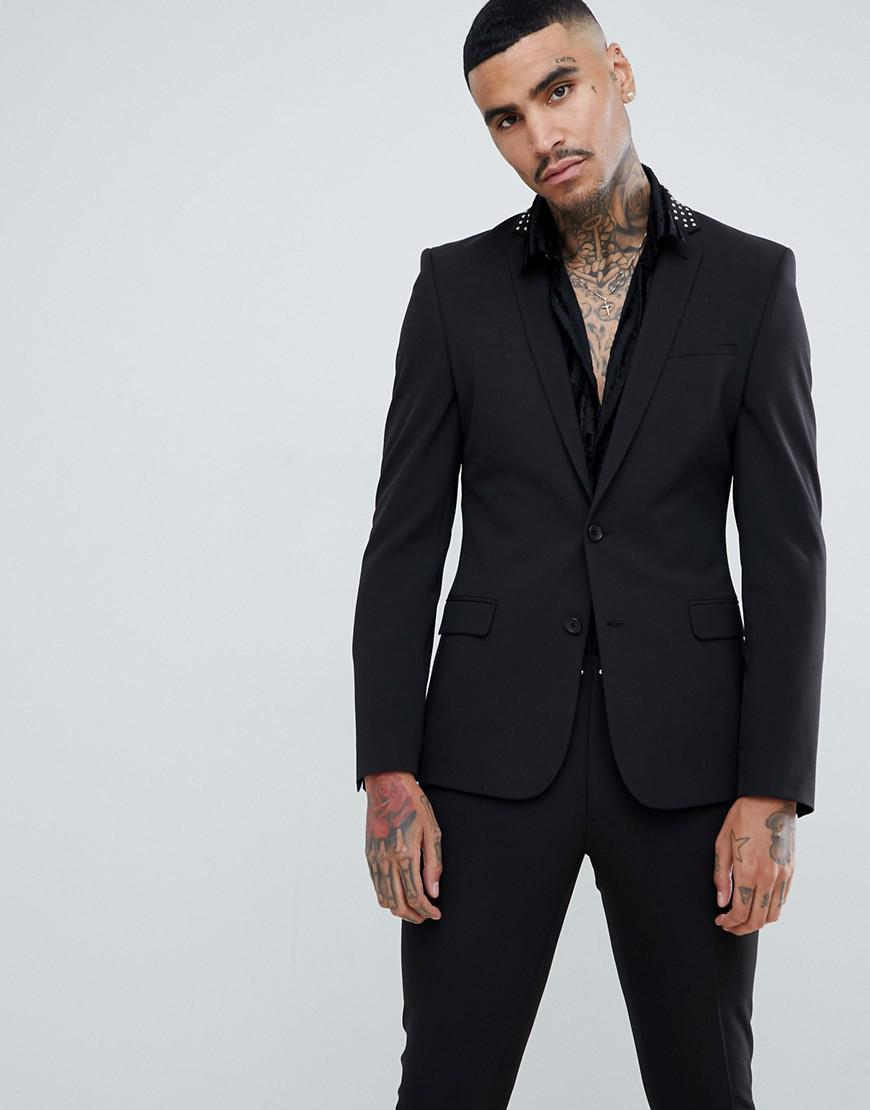 schott patchwork peacoat