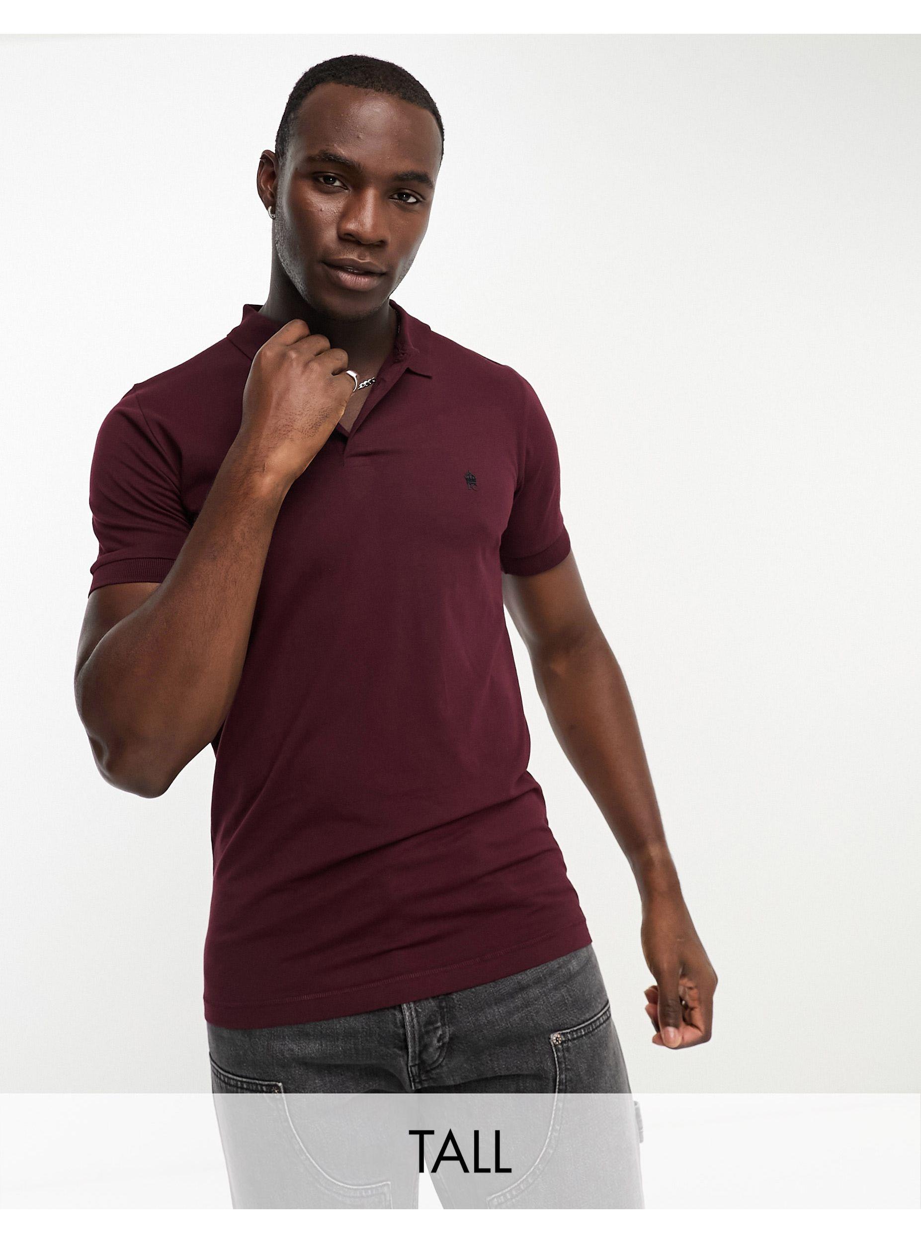 French Connection Tall Polo in Red for Men Lyst UK