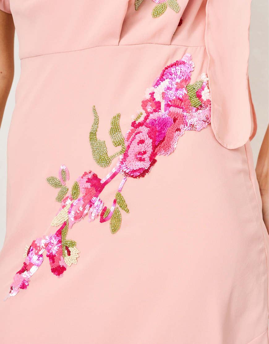 cream short prom dress Embroidered A-Line with Sheer Corset – PromGirl elegant midnight blue summer dress Print:Flame Orange The elegant champagne color Realisation Par Inspired 100%