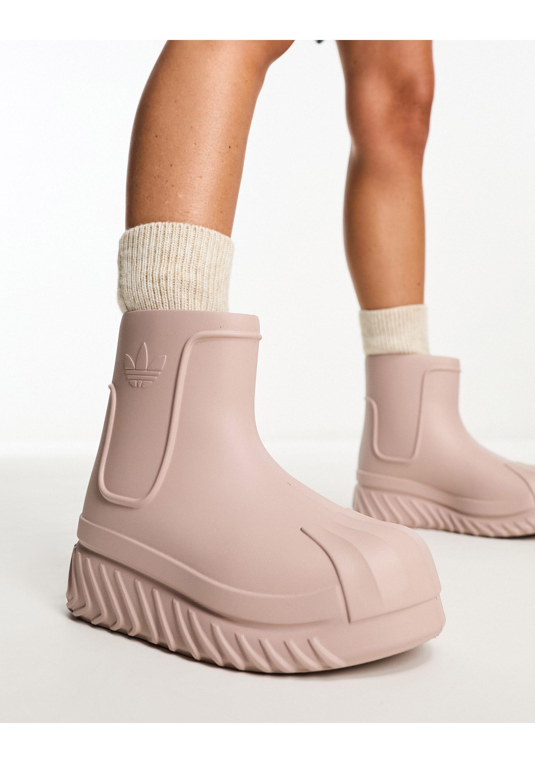 adidas Originals Adifom Superstar Boots in Pink | Lyst