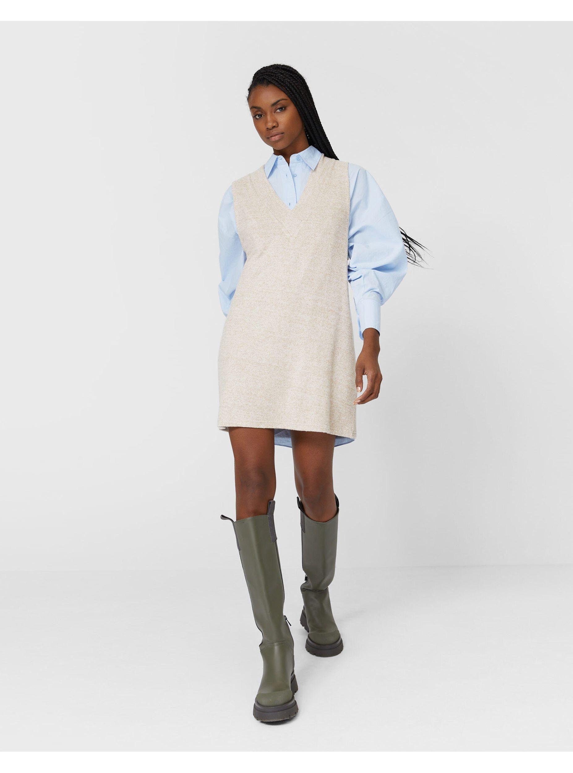 stradivarius robe pull