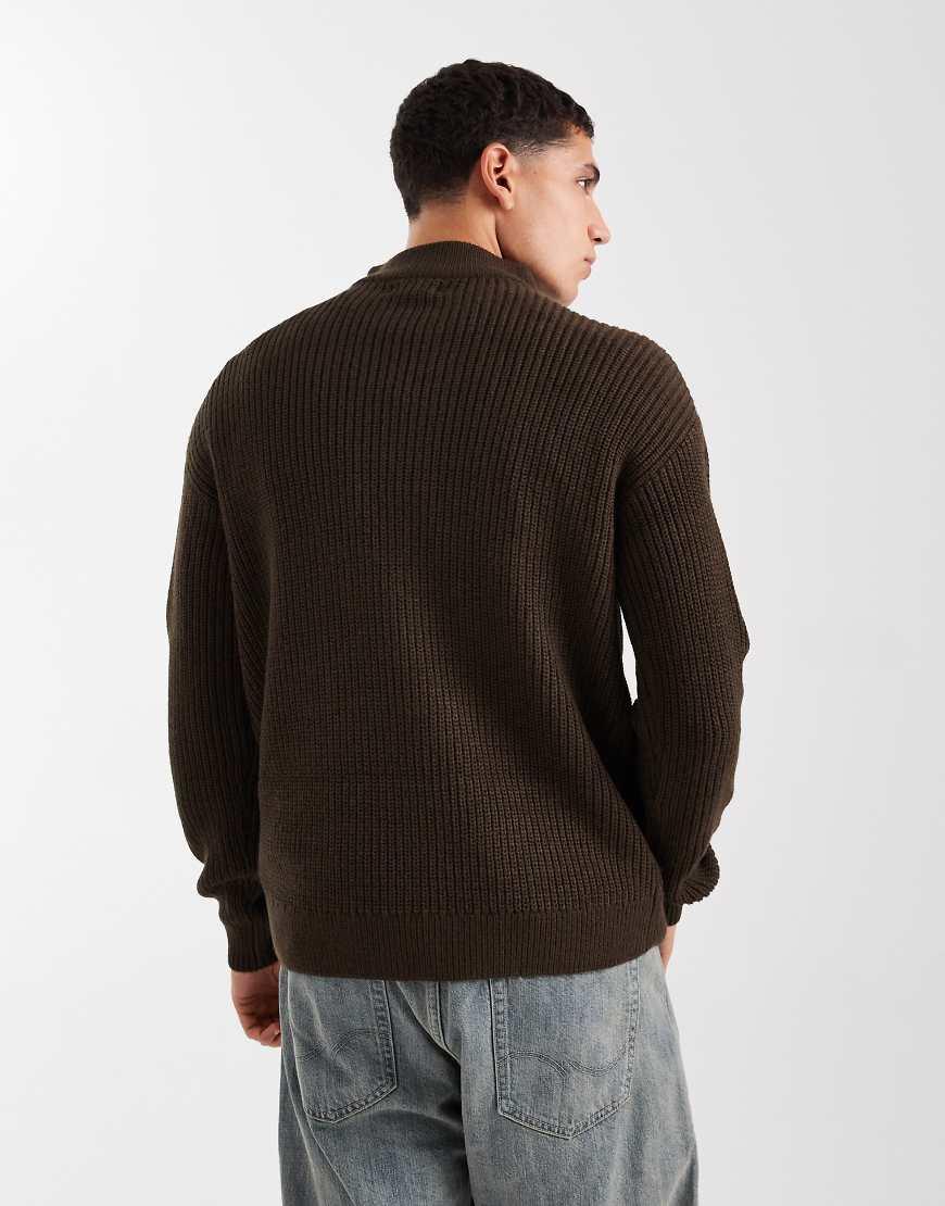 Maglione Uomo New Look – Cotone E Poliestere, Manica Lunga, Vestibilità Regolare, Lavabile In Lavatrice
