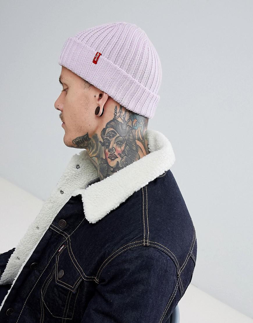 levis fisherman beanie