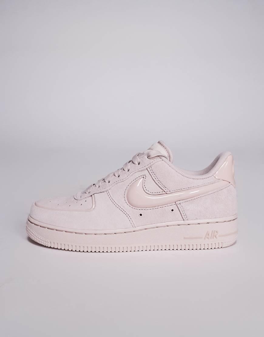 nike air force 1 07 white rust pink