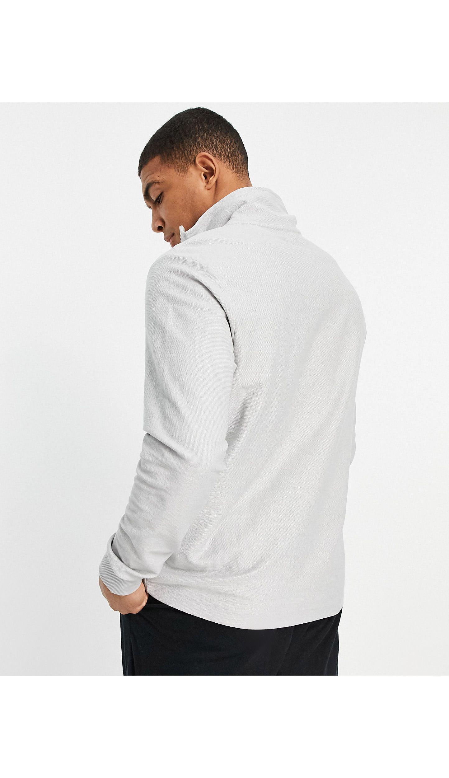 Another Influence Frottee Sweatshirt In Grau Fur Herren Lyst