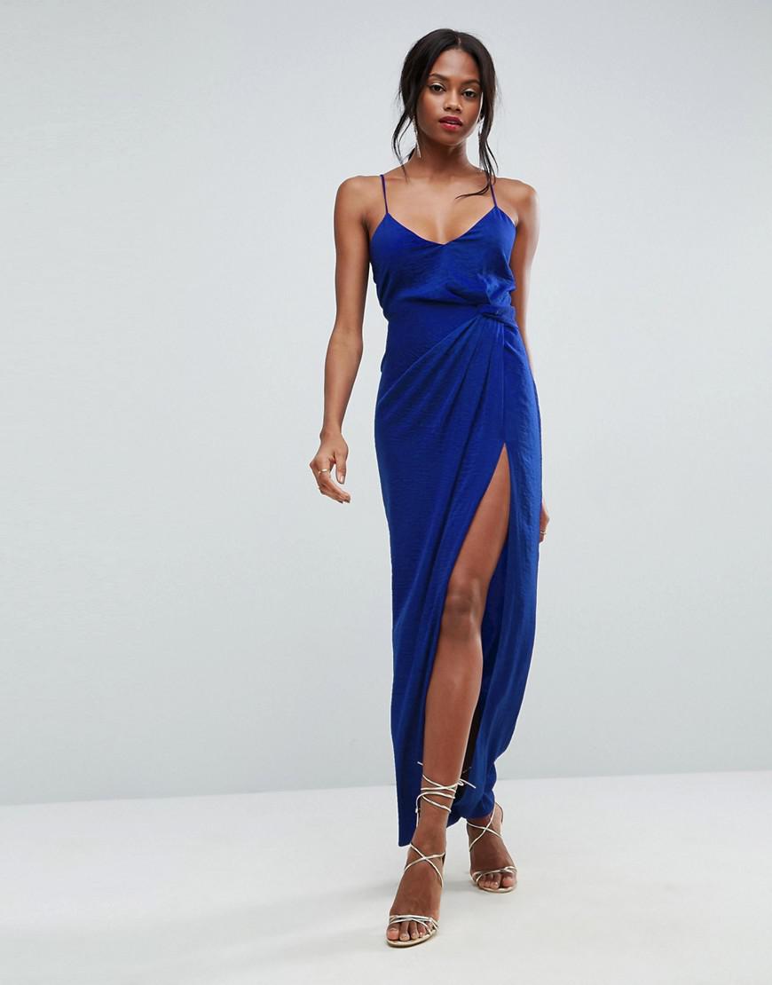 asos blue dress maxi Big sale - OFF 69%