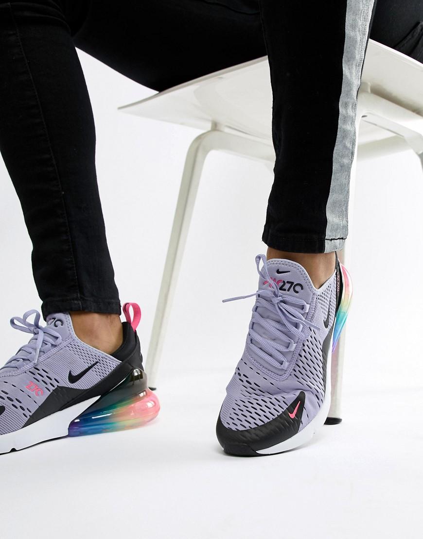 nike air max 270 flyknit violet