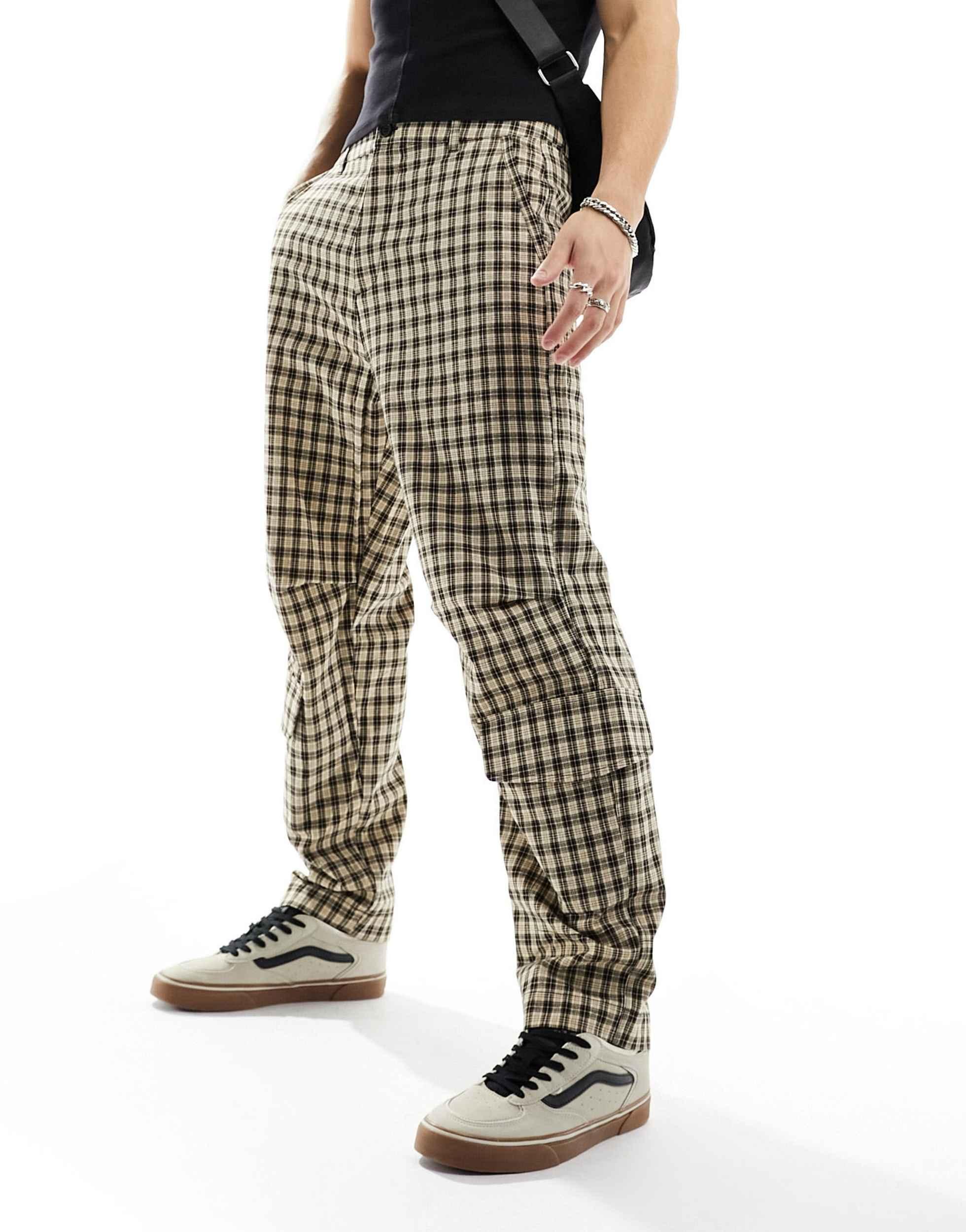 Pantalon carreaux homme asos best sale