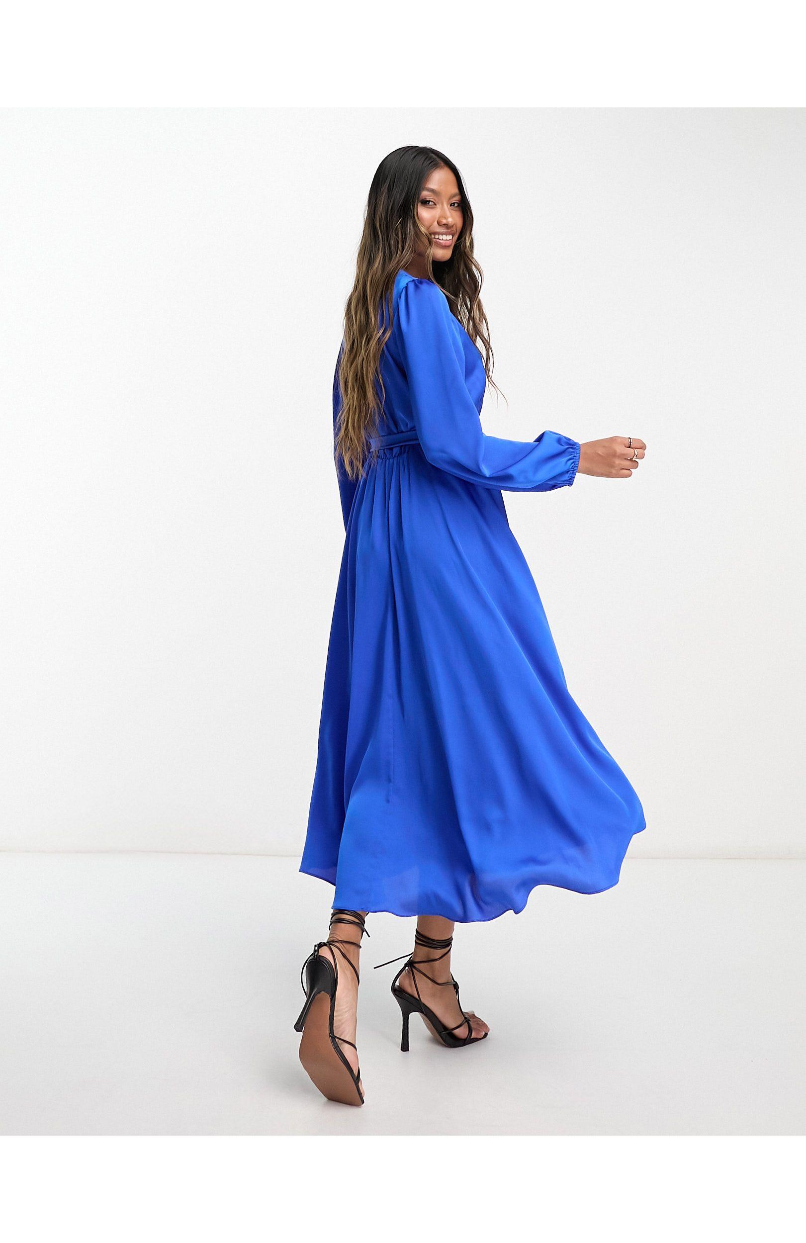 Forever new blue dress deals