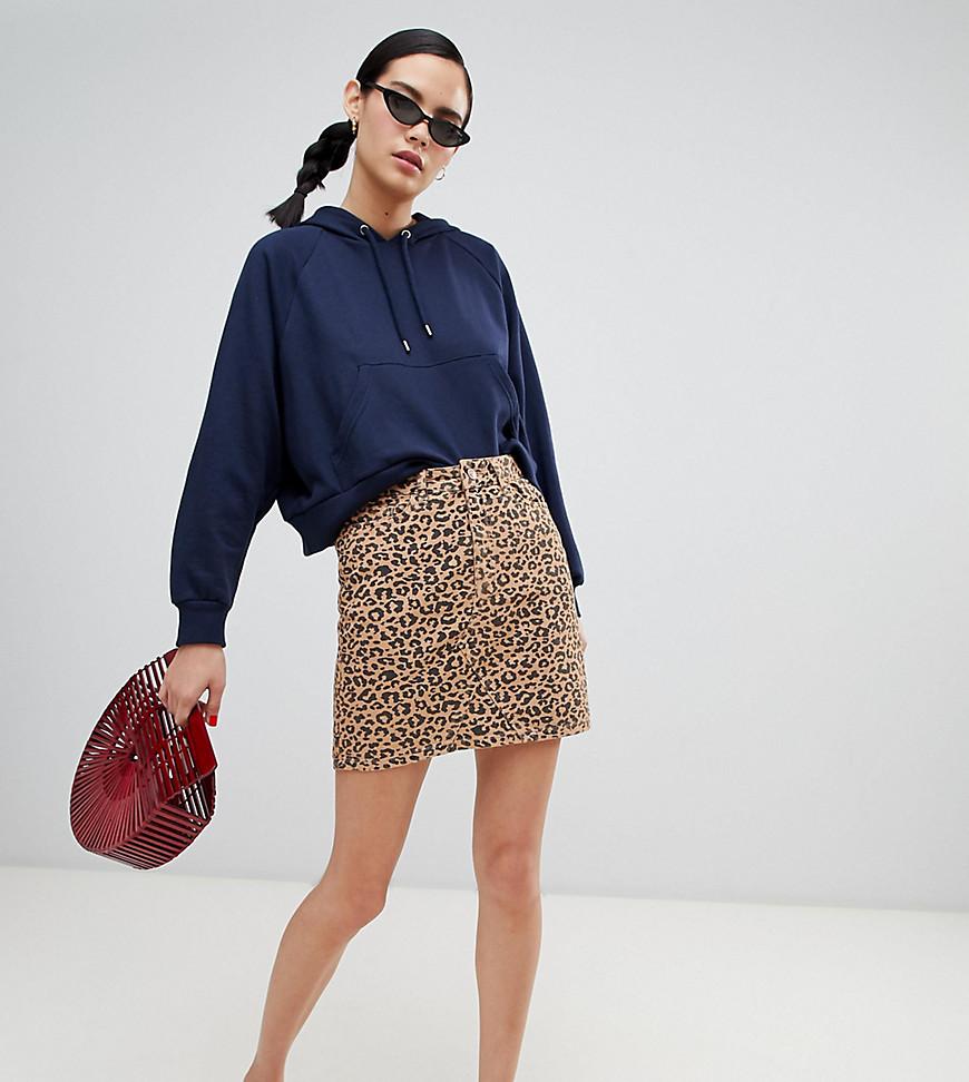 new look denim skirt