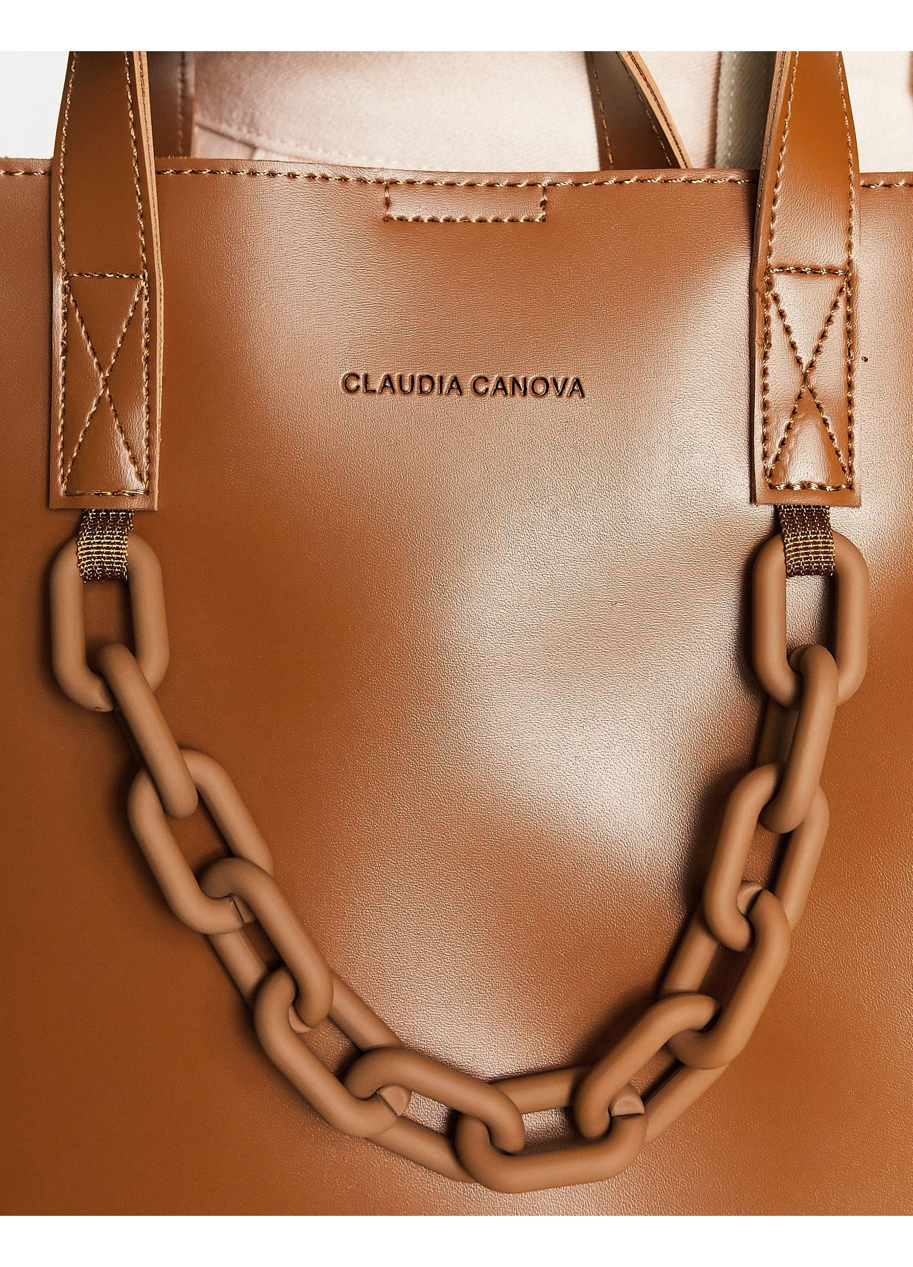Claudia Canova wide strap crossbody bag in black