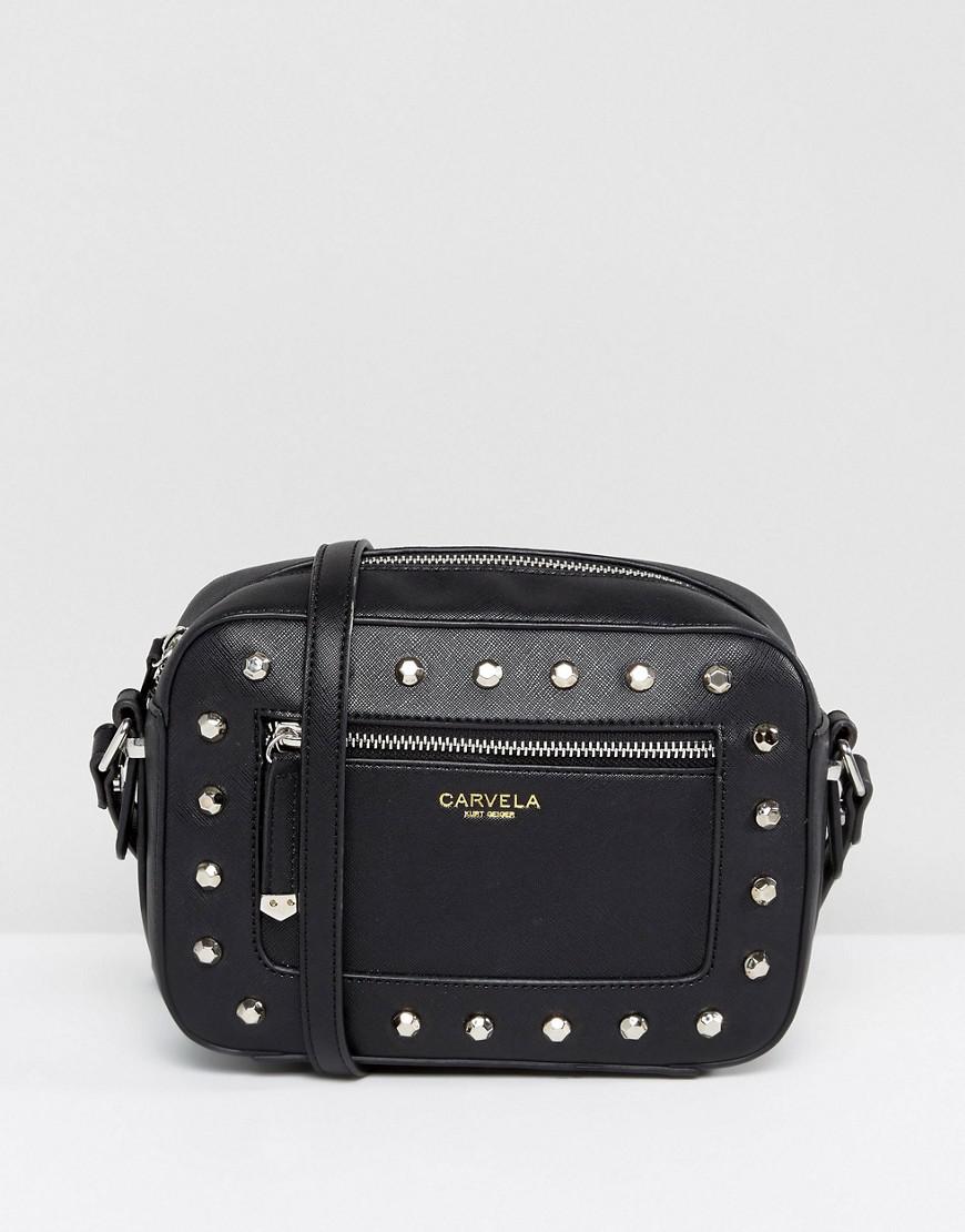 black carvela crossbody bag
