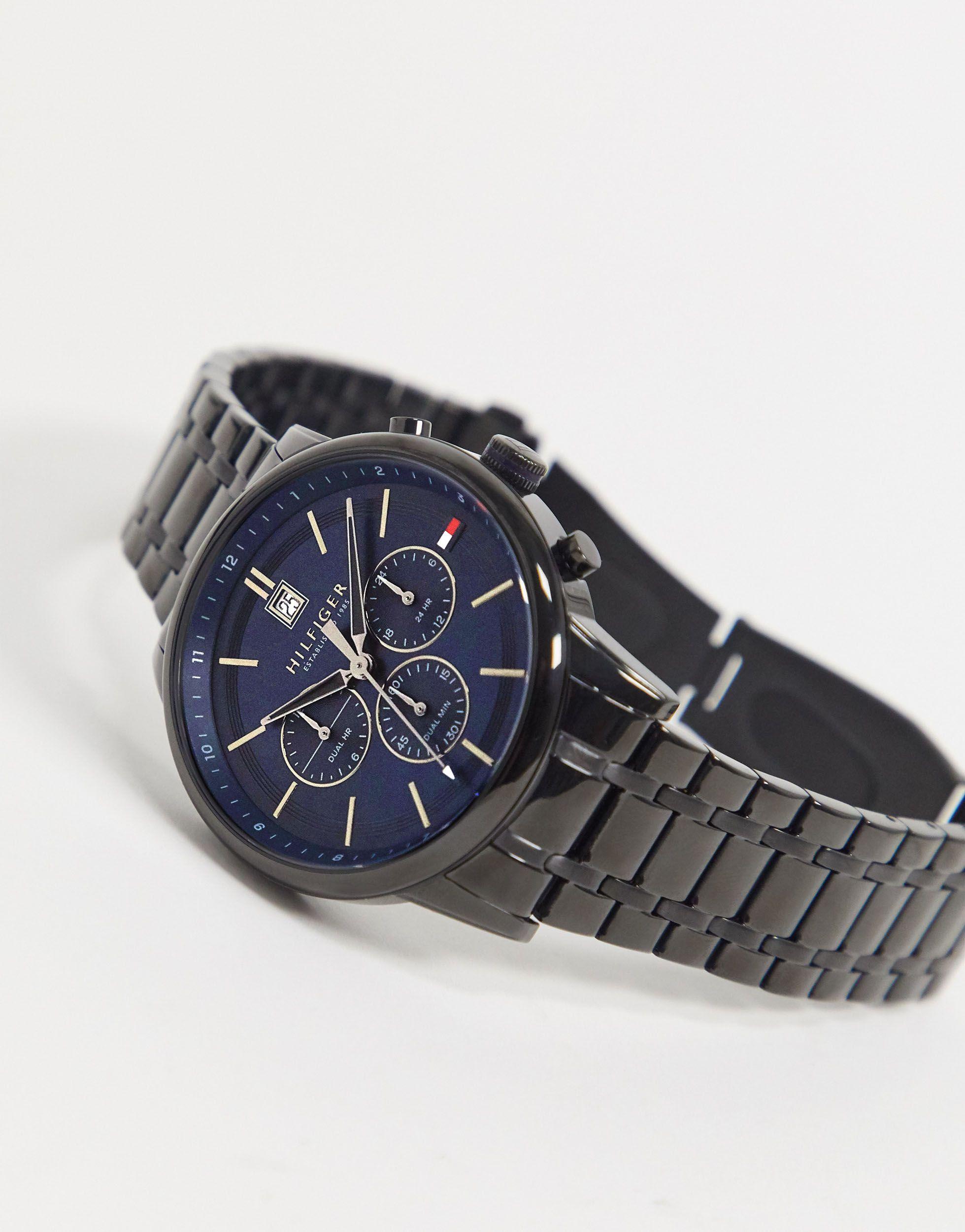 Tommy Hilfiger 1791633 Kyle - Horloge in het Zwart voor heren - Lyst