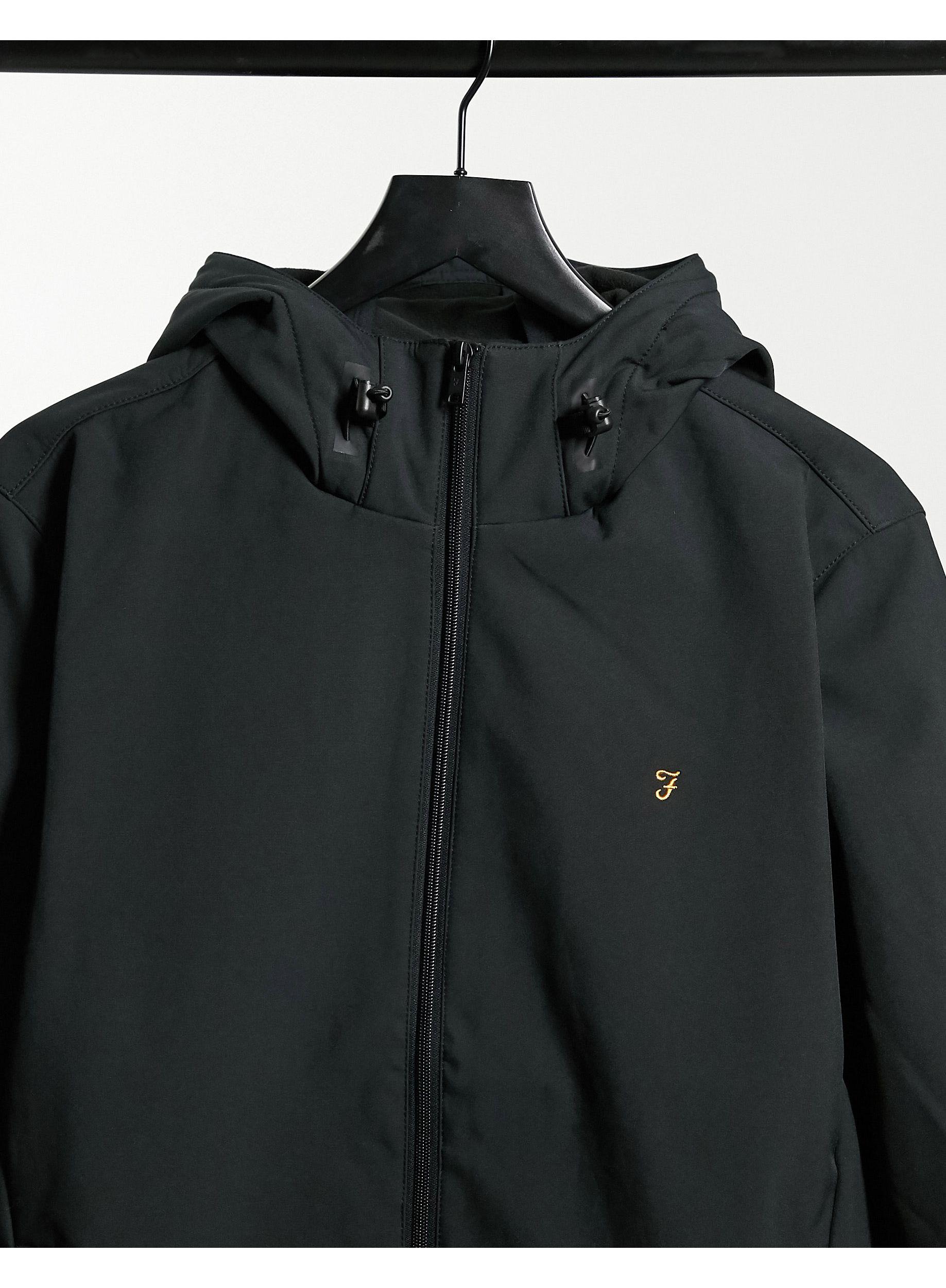farah black jacket