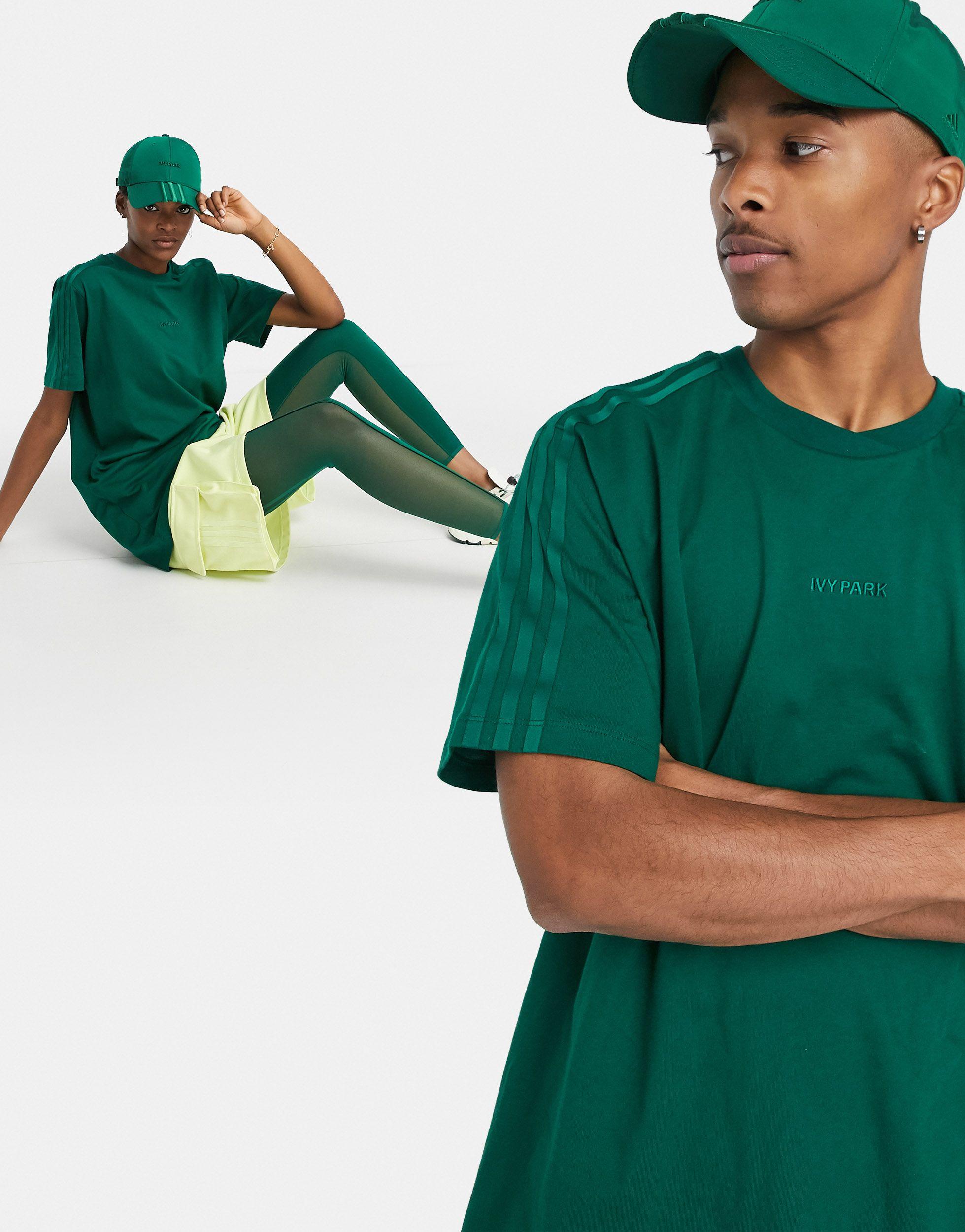 Draaien controller Bedienen Ivy Park Adidas X T-shirt in Green | Lyst