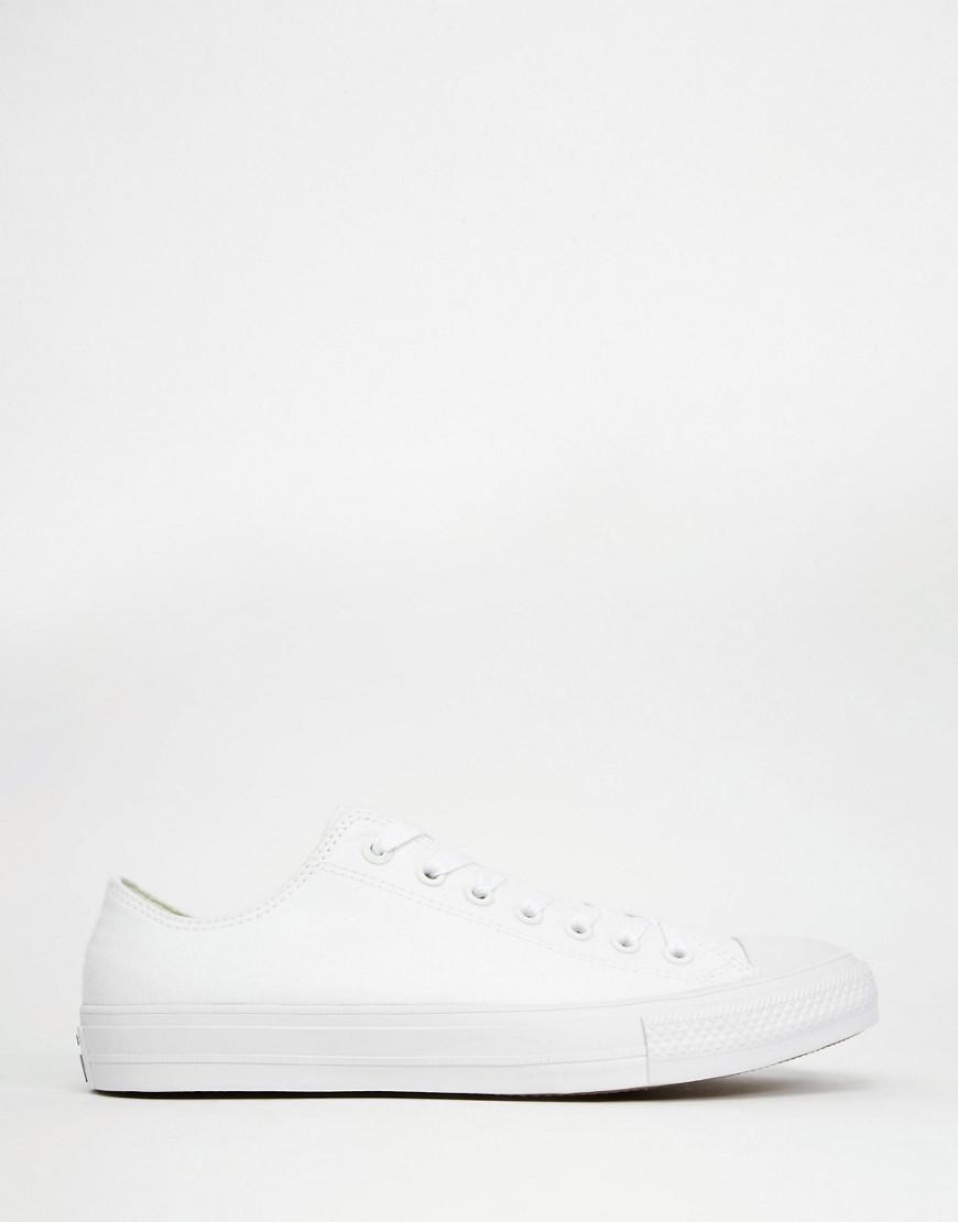 psykologisk snave tredobbelt Converse Chuck Taylor All Star Ii Sneakers In White 150154c | Lyst
