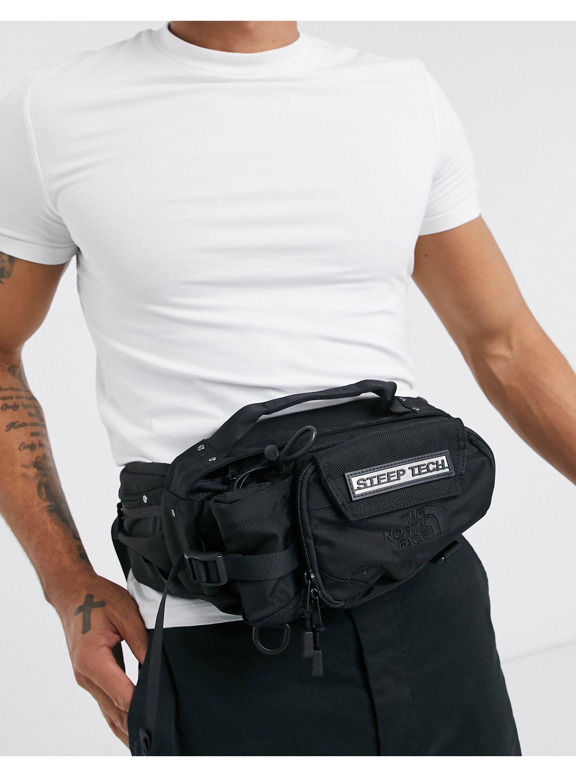 The North Face Steep Tech Bum Bag in Black for Men Lyst Australia