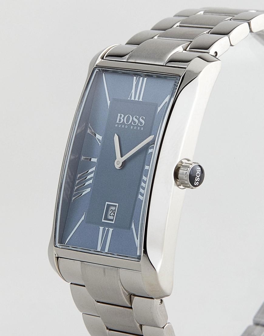 BOSS Hugo Admiral Square Face Bracelet Watch In Stainles Steel in Metallic for Men Lyst UK