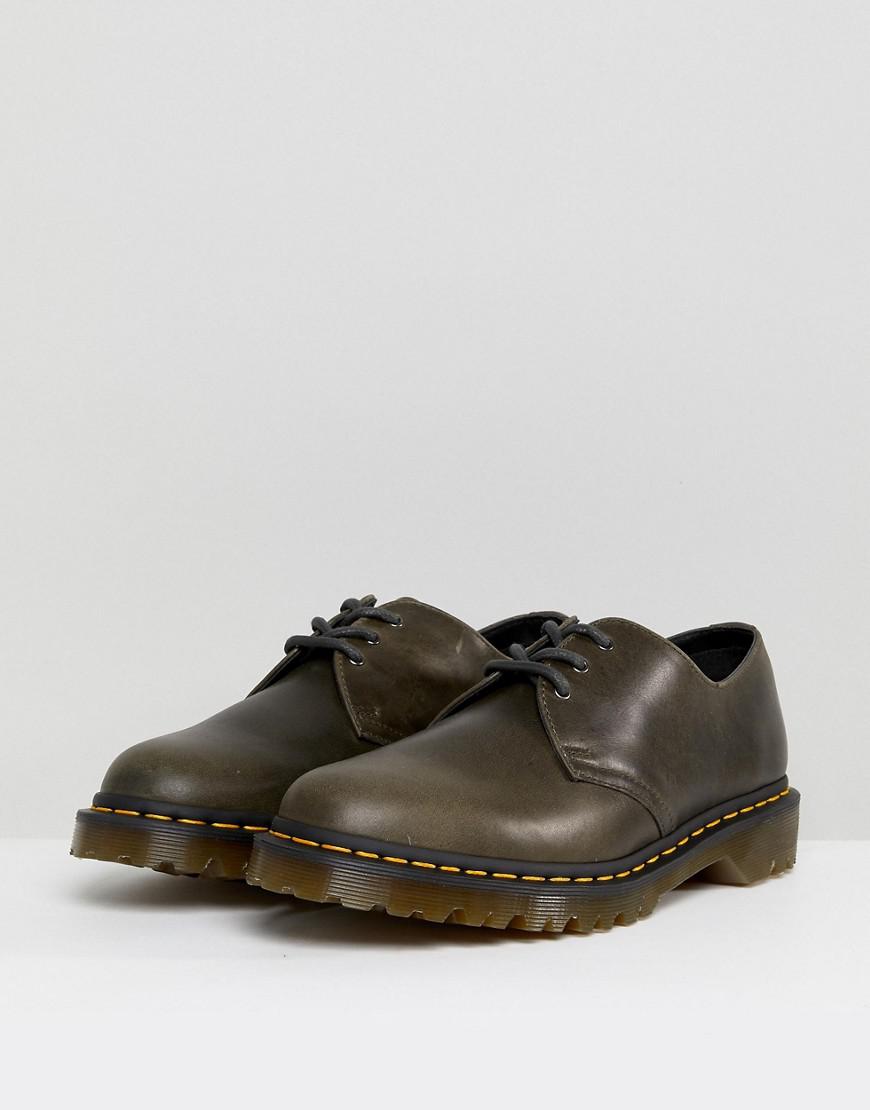 Dr. Martens Leather 1461 3-eye Shoes in Brown for Men | Lyst
