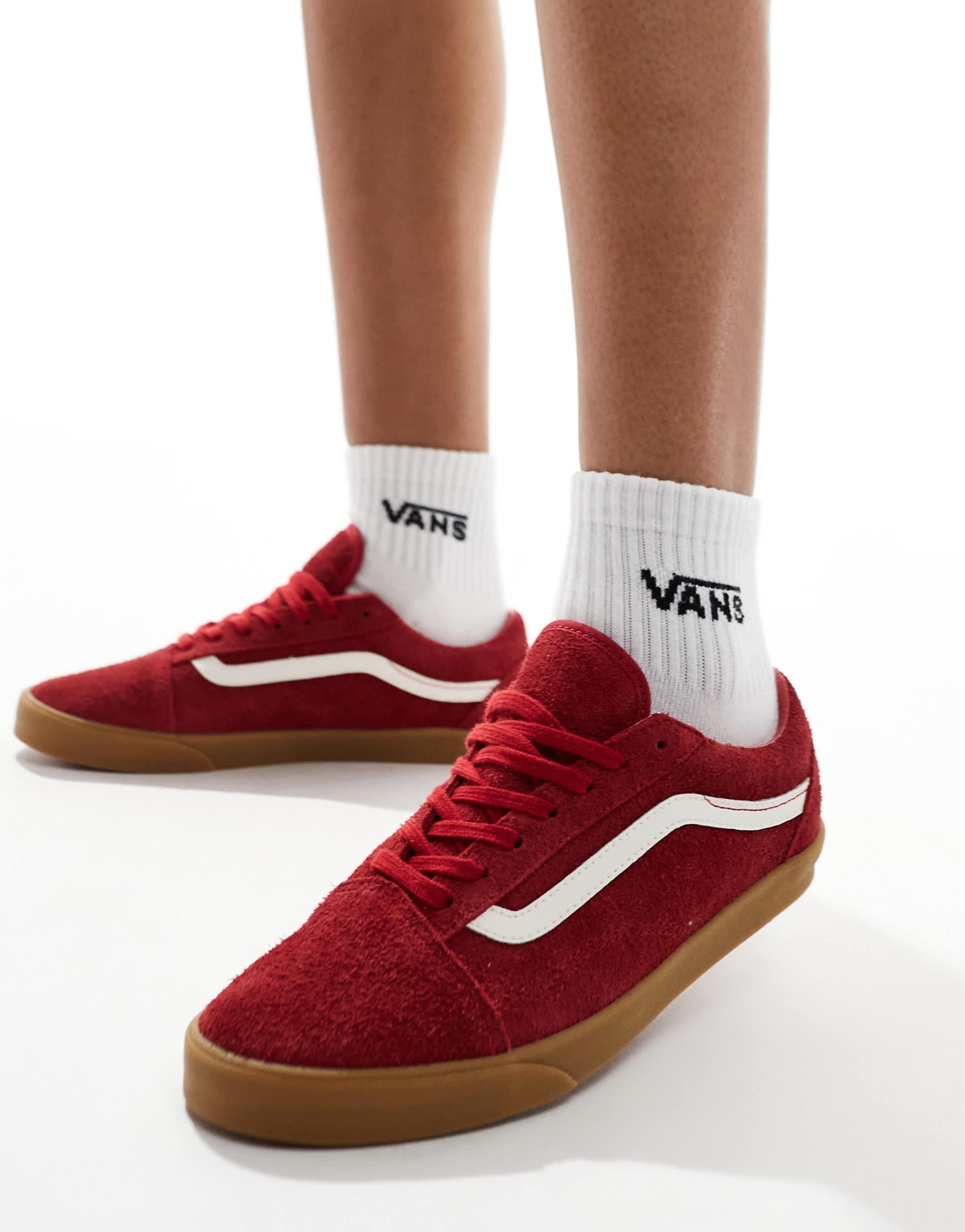 Designer Vans Old Skool Red Shoes for Women Up to 41 off Lyst