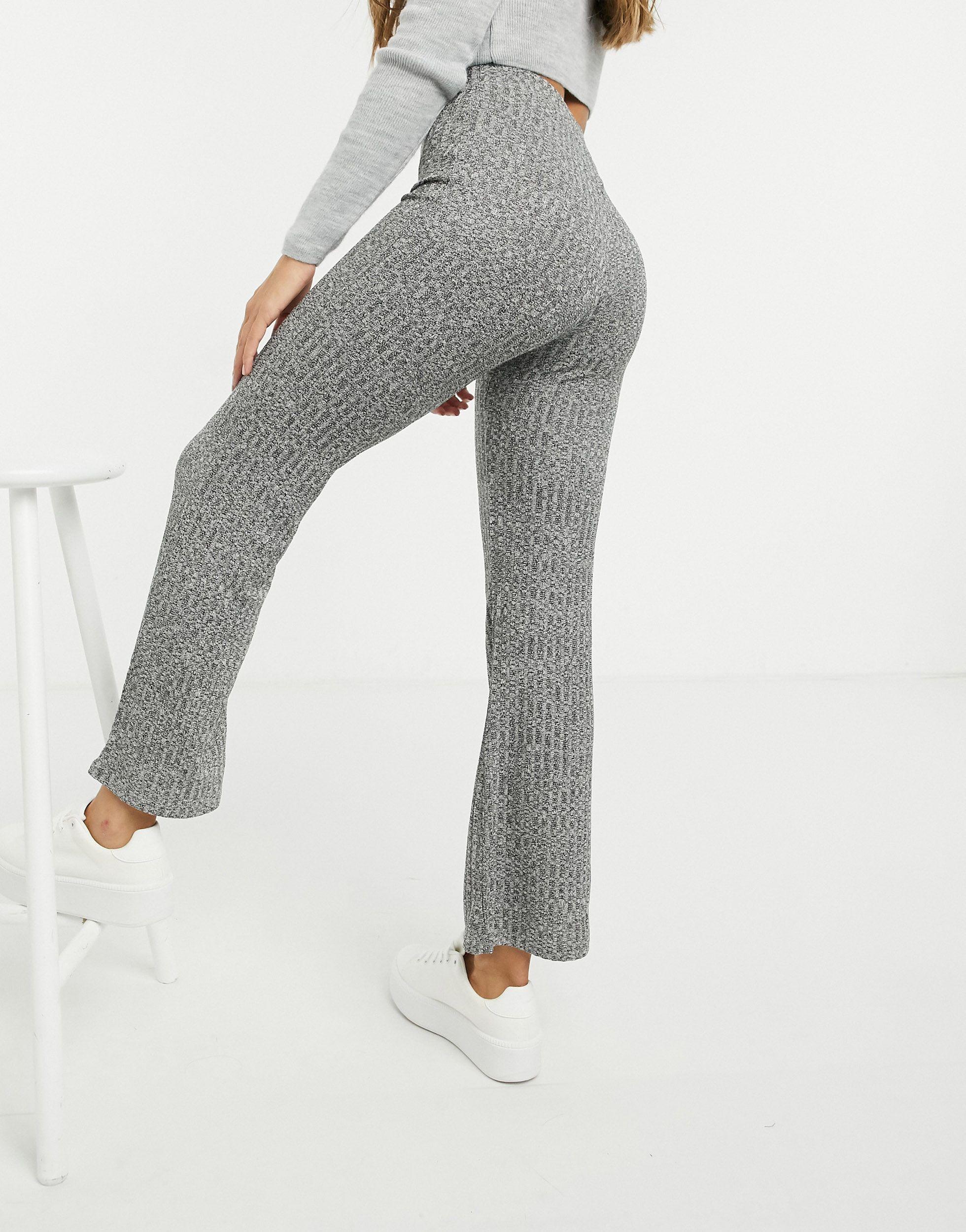 new look ribbed trousers
