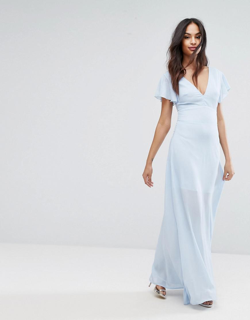 pretty little thing angel dress